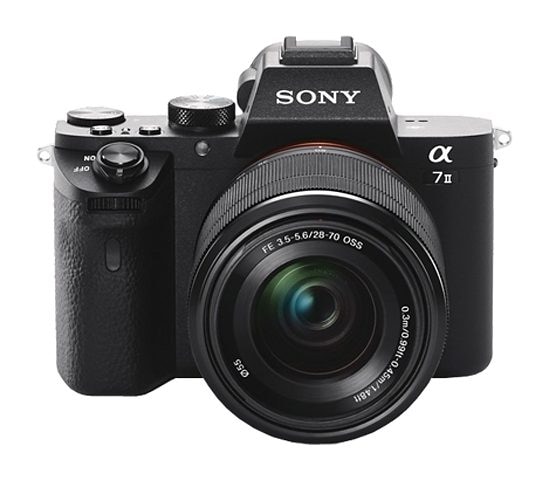 Sony Systemkamera »A7 WLAN (Wi-Fi)-NFC, HDR-Aufnahme, 24,3 | II«, Gesichtserkennung, SEL-2870, Makroaufnahme BAUR MP