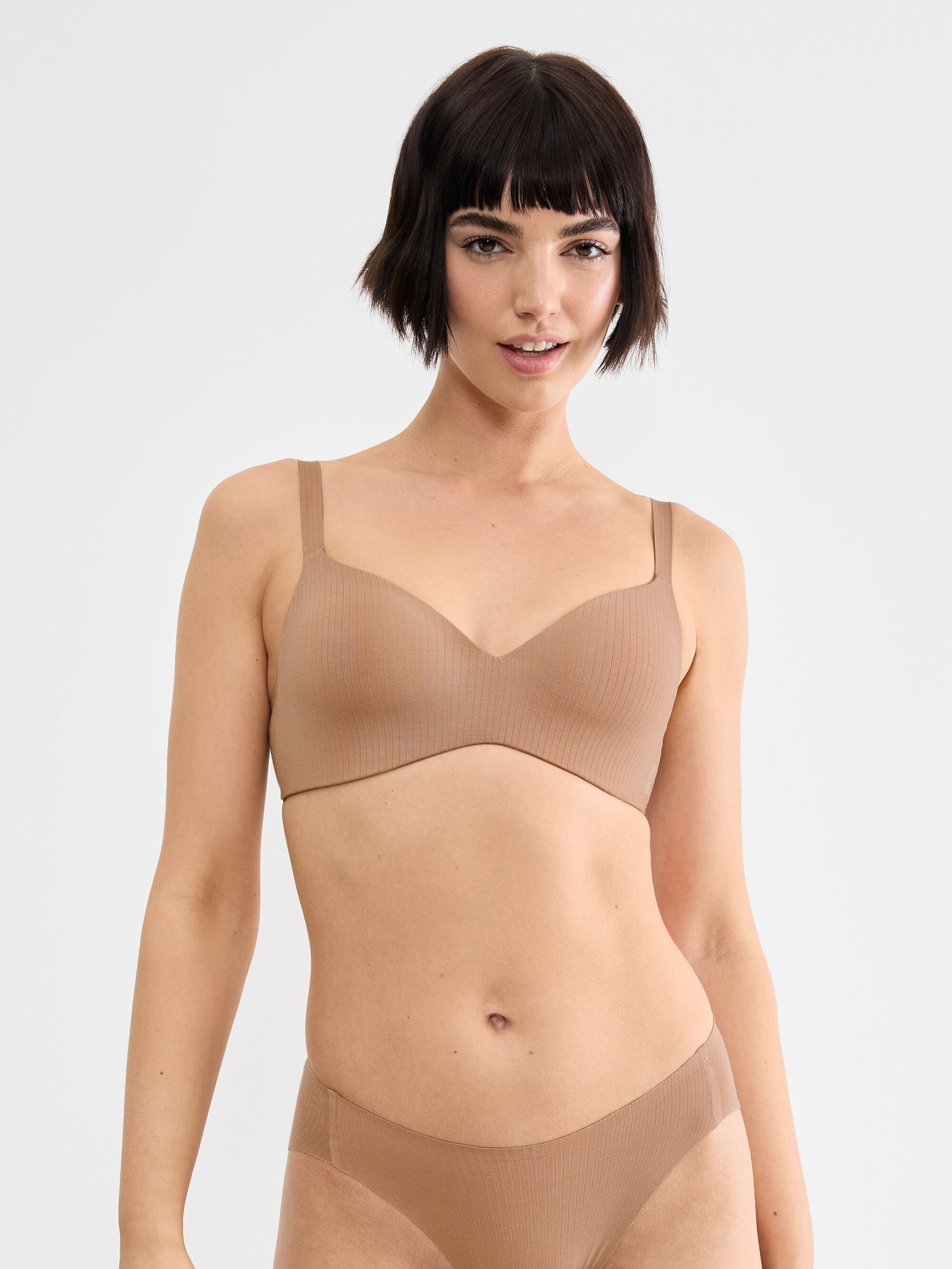 sloggi T-Shirt-BH "ZERO Feel Pure THE UP TShirt Bra" natürlich und unsichtbar
