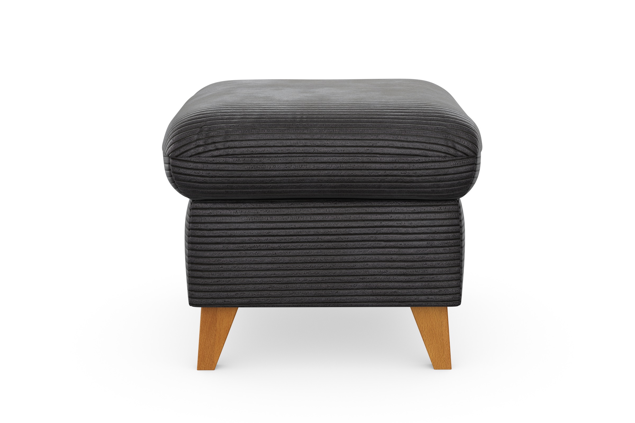 Home affaire Polsterhocker »Trelleborg« mit Cord-Bezug, mit Staufach, inkl. Federkern-Polsterung