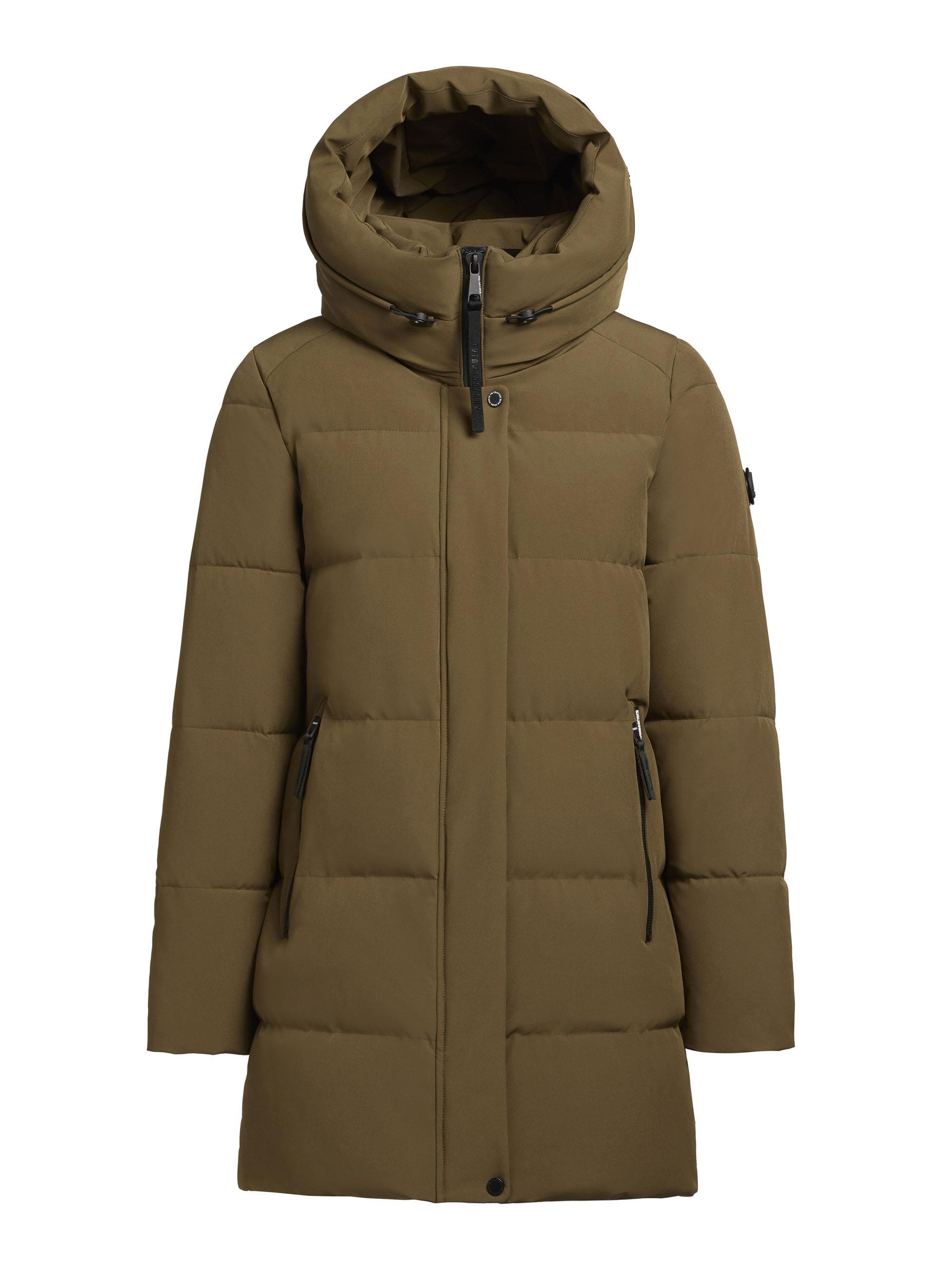 khujo Steppjacke »Lola-YM«, mit Kapuze, warme Winterjacke mit großzügiger Kapuze