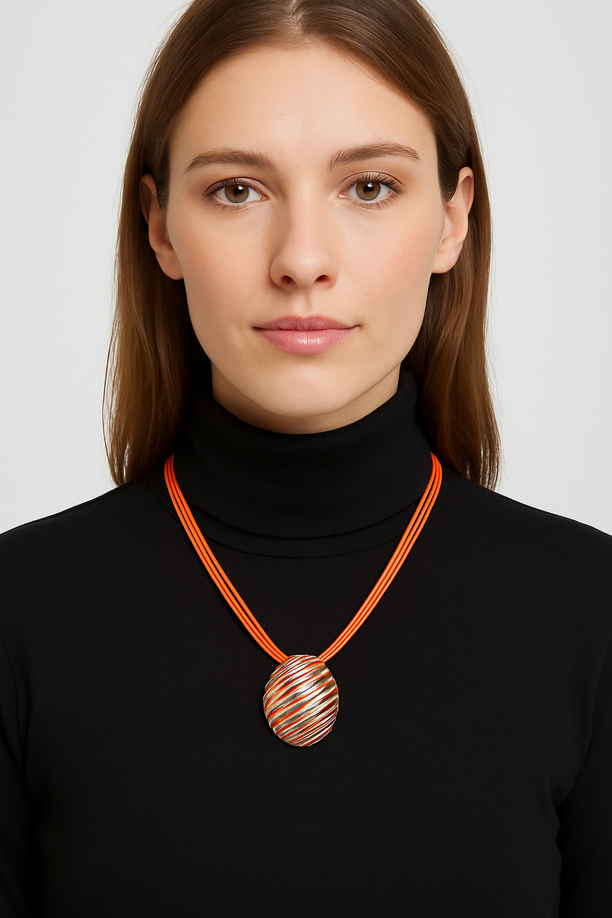 COLLEZIONE ALESSANDRO Kette mit Anhänger »Beverly« mit bemalten Anhänger