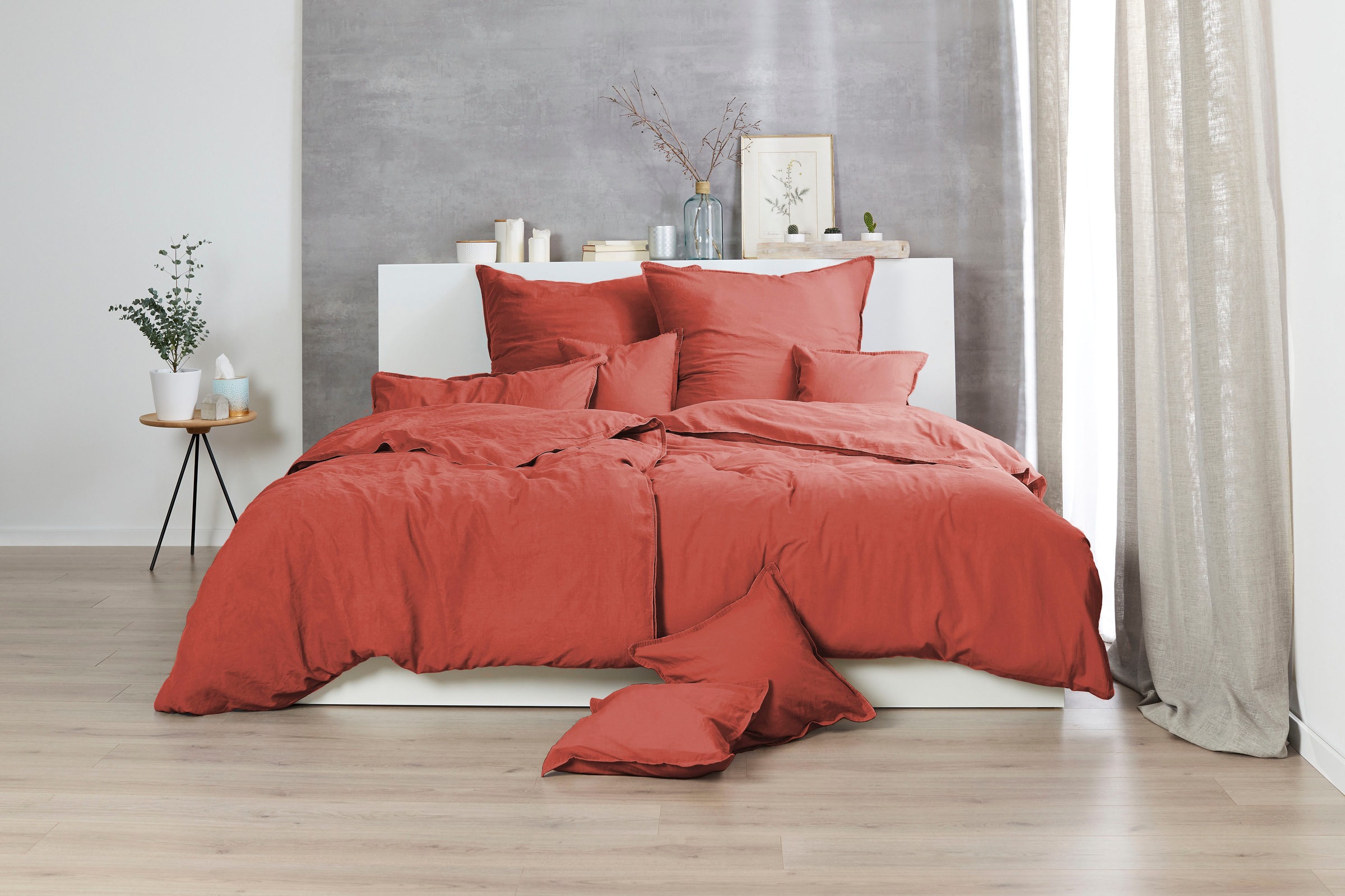 Primera Kissenbezüge "Kissenbezüge "Stone Washed", Primera (2 Stück)" mit S günstig online kaufen