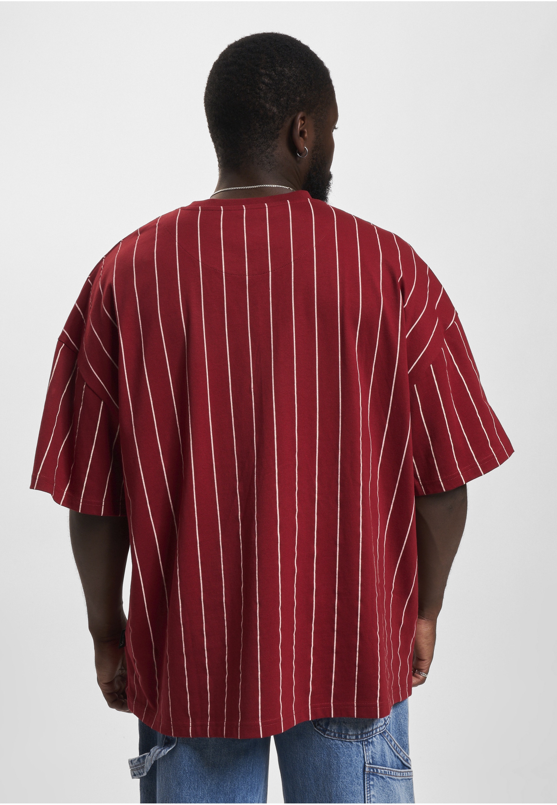 Karl Kani T-Shirt »Karl Kani Herren KM234-001-1 KK Trekking Boxy Pinstripe Tee« 1 Stk.