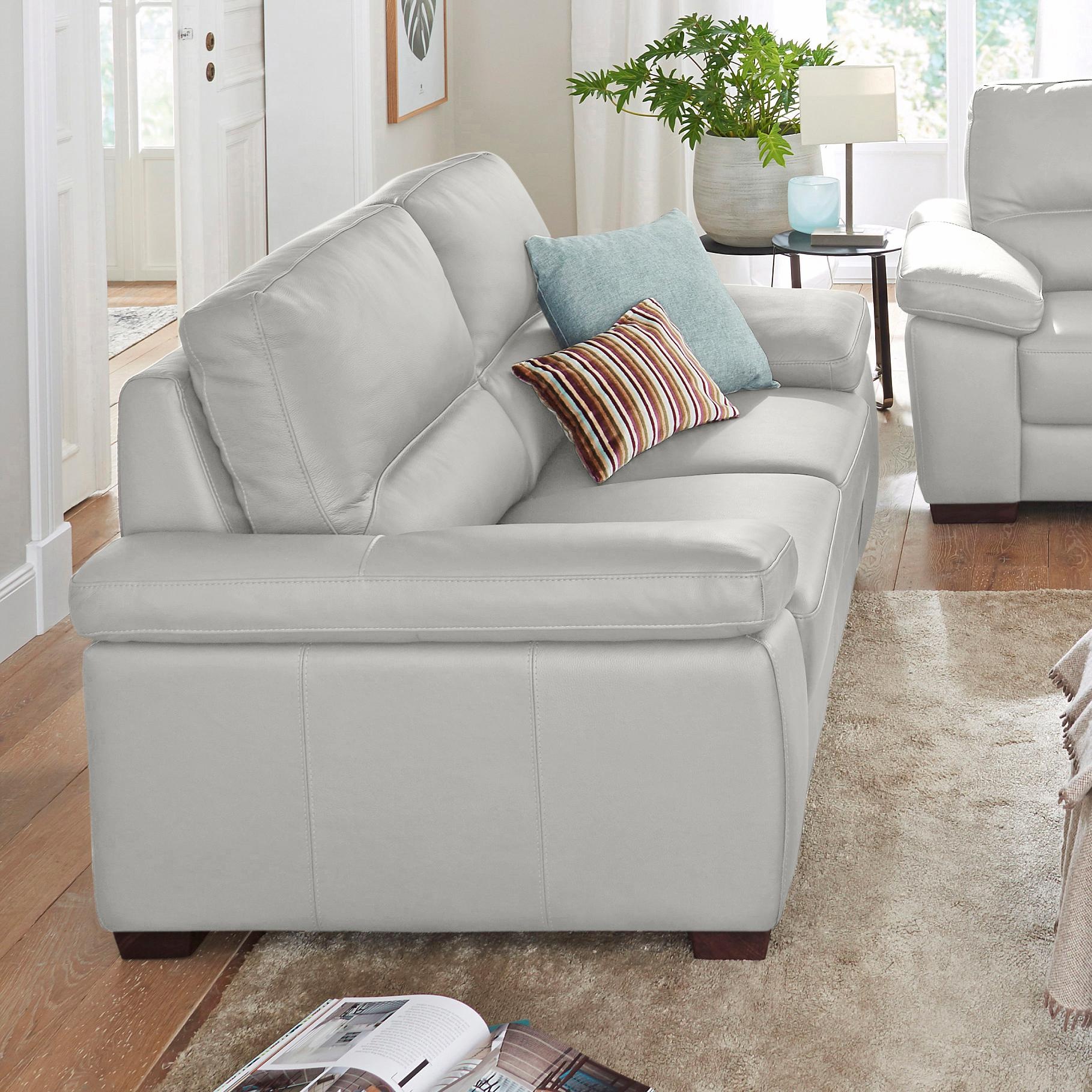 CALIA ITALIA 3-Sitzer "Gaia, hochwertiges Ledersofa mit erstklassigem Sitzk günstig online kaufen