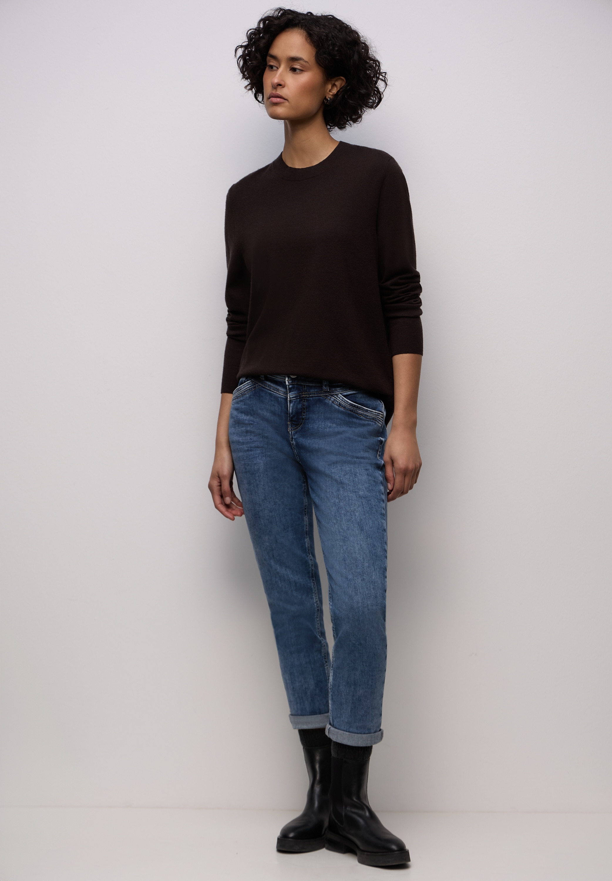 STREET ONE Loose-fit-Jeans 5-Pocket-Style