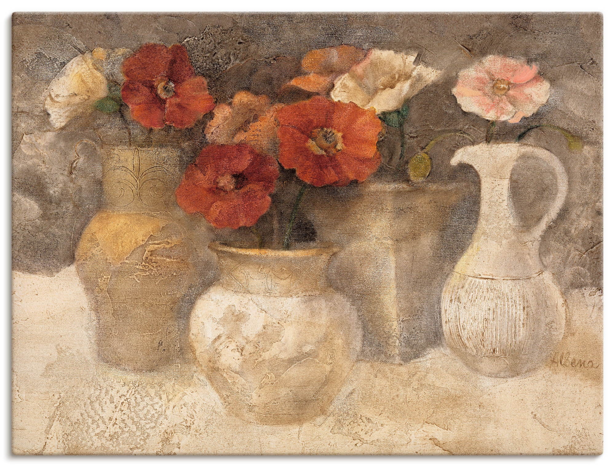 Artland Wandbild »Weißer Mohn«, Größen Leinwandbild, (1 in oder | Töpfe, & versch. Poster Vasen Wandaufkleber als St.), BAUR bestellen