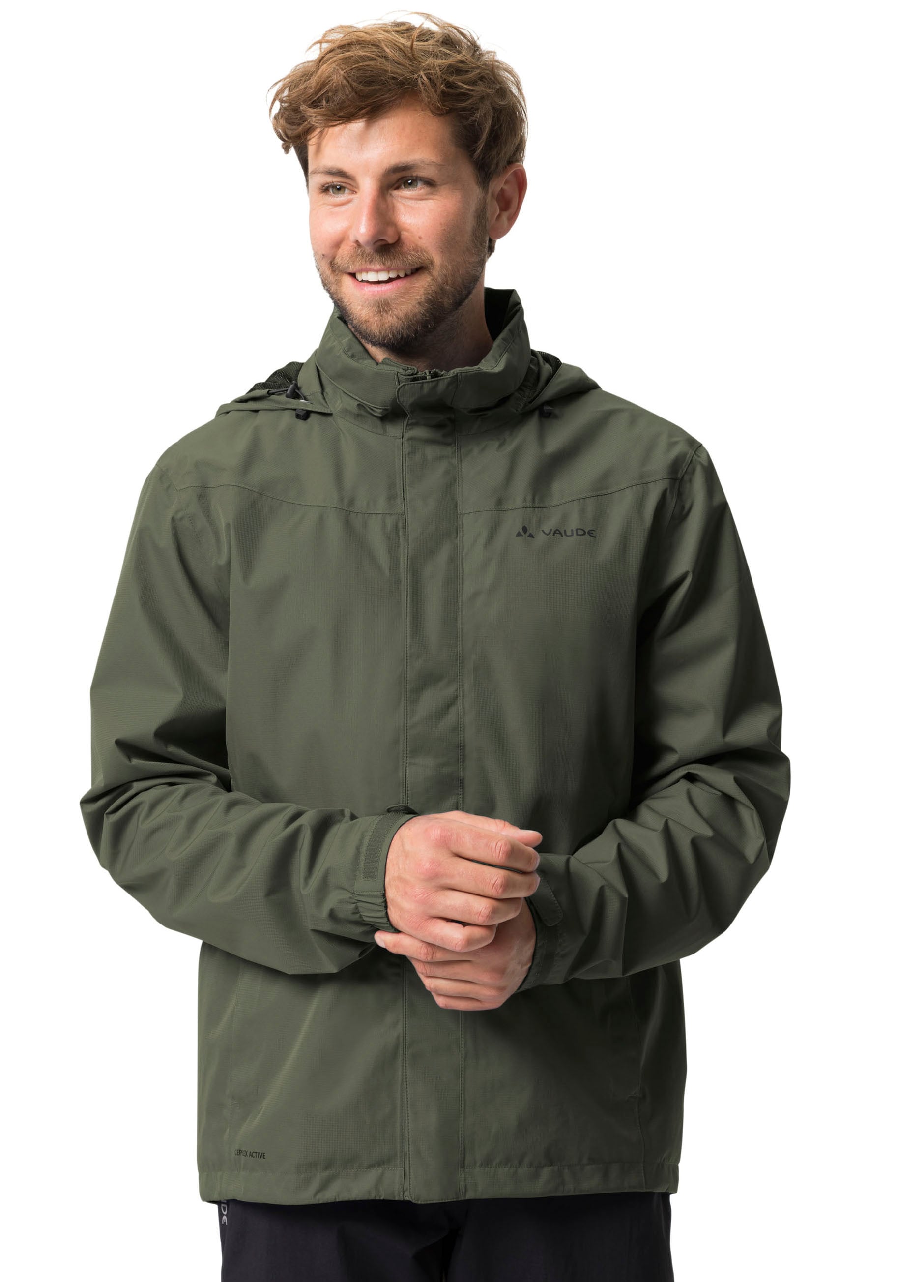 VAUDE Fahrradjacke "MENS ESCAPE BIKE LIGHT JACKET" 1 Stk. tlg. mit Kapuze günstig online kaufen