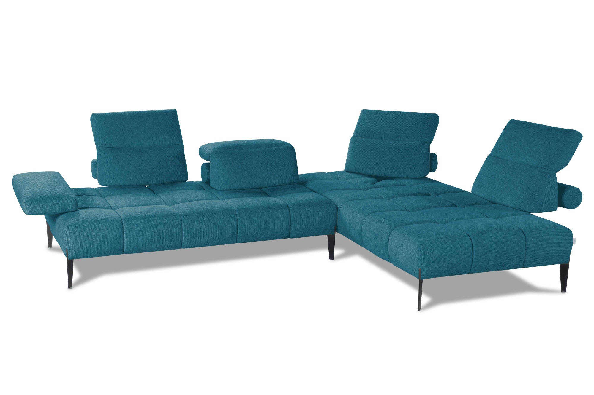 CALIA ITALIA Ecksofa "Skyline, Made in Italy, Design-Sofa, L-Form, mit Sitz günstig online kaufen
