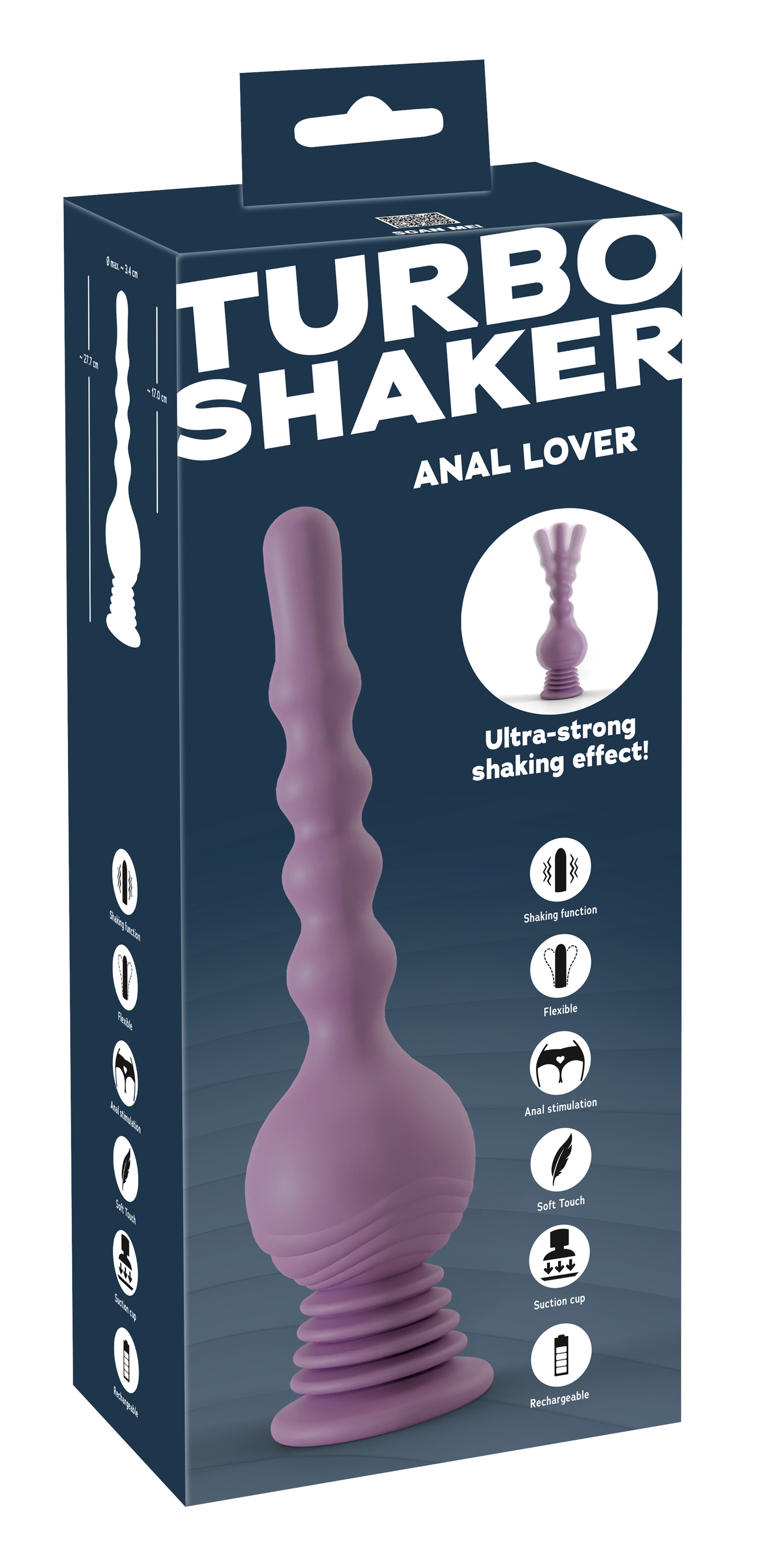 You2Toys Anal-Stimulator »Analvibrator Turbo Shaker Anal Lover« ()