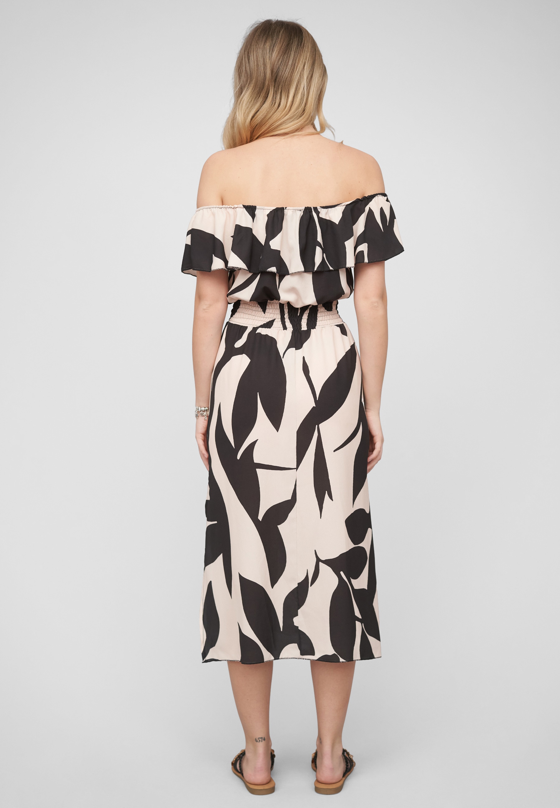 CLOUD 5IVE A-Linien-Kleid »CLOUD 5IVE Off Shoulder Dress« 1 tlg.