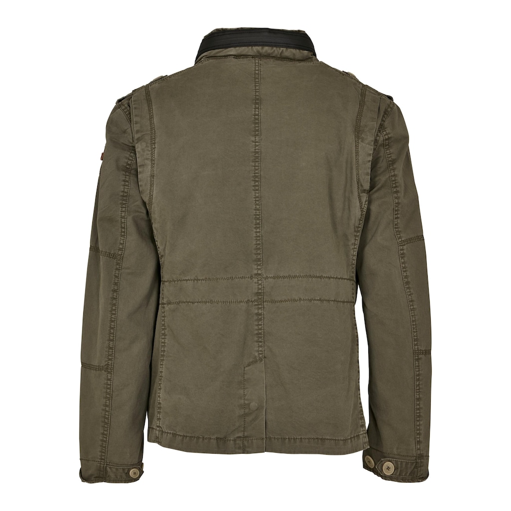 Brandit Allwetterjacke »Brandit Herren Britannia Jacket«, (1 St.), ohne Kapuze