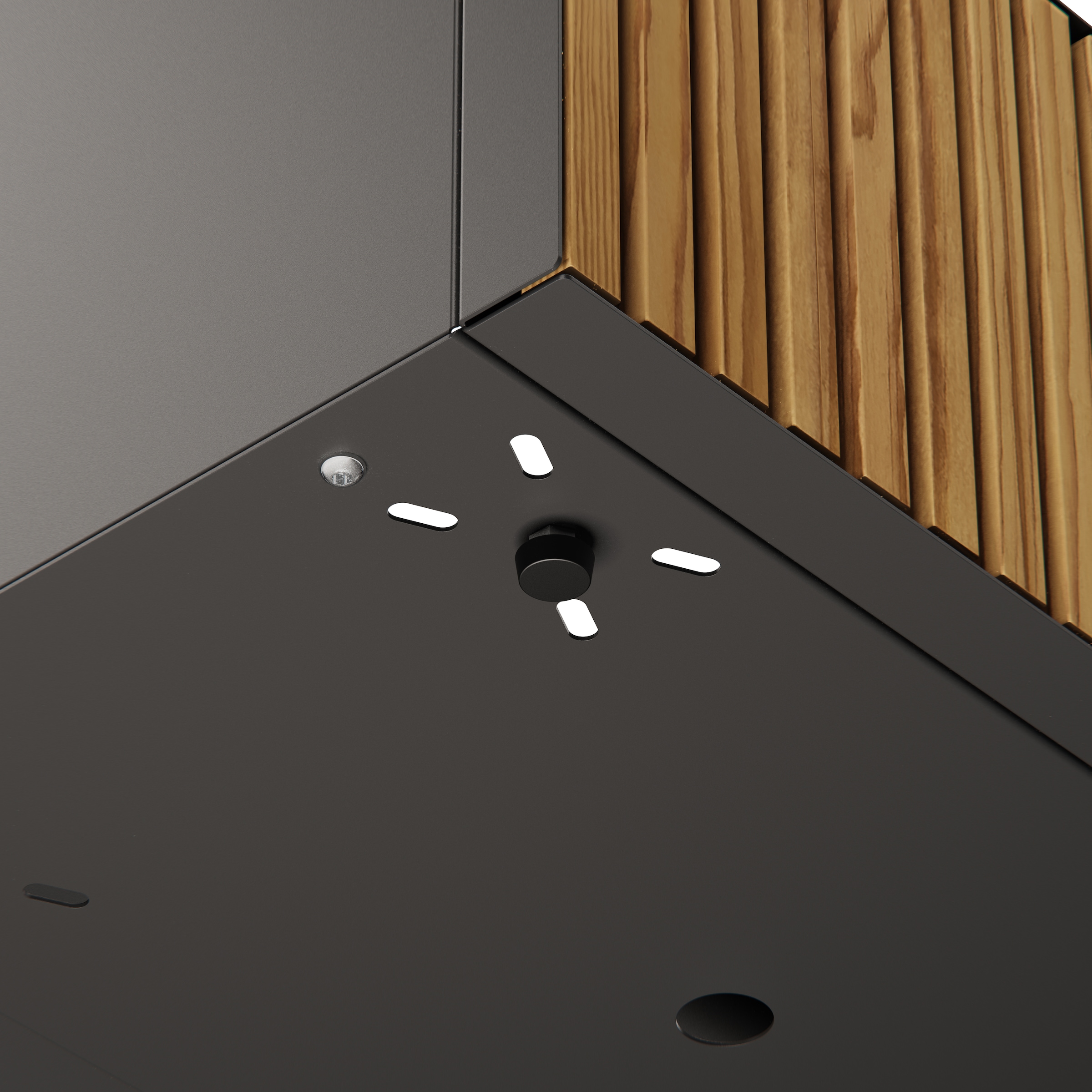 Herstera Garden Pflanzkübel »Deco Planter Xic Wood L« BxTxH: 150x40x25 cm