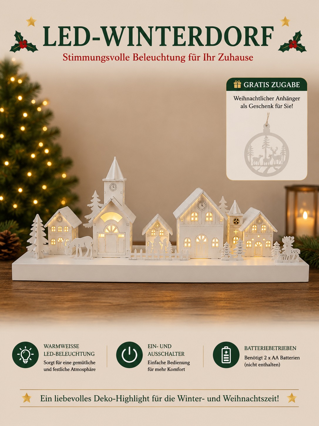 OTTO home Weihnachtsdorf »Weihnachtsszene«