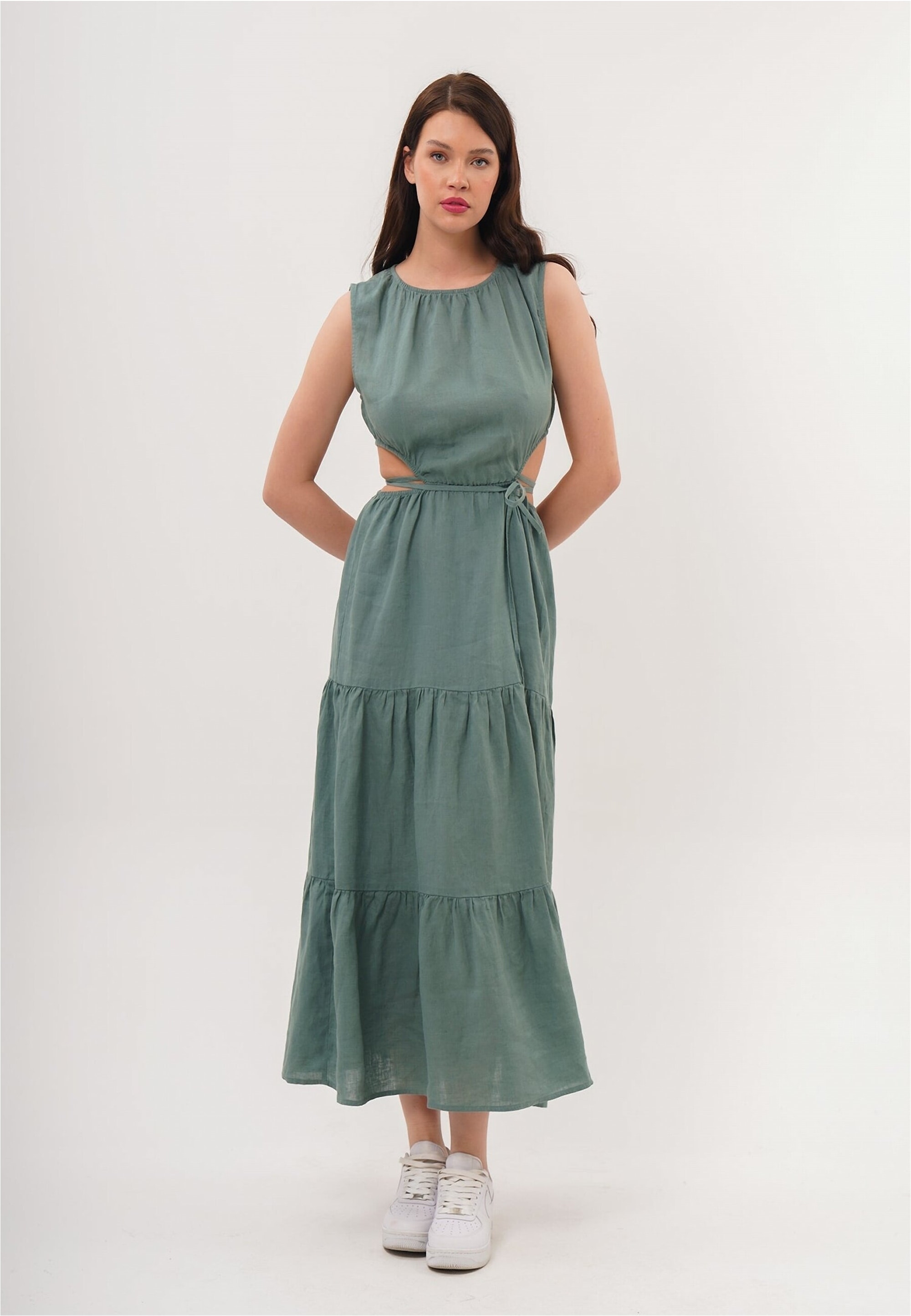 freshlions Jerseykleid "Lilia", mit raffinierten Faltendetails günstig online kaufen