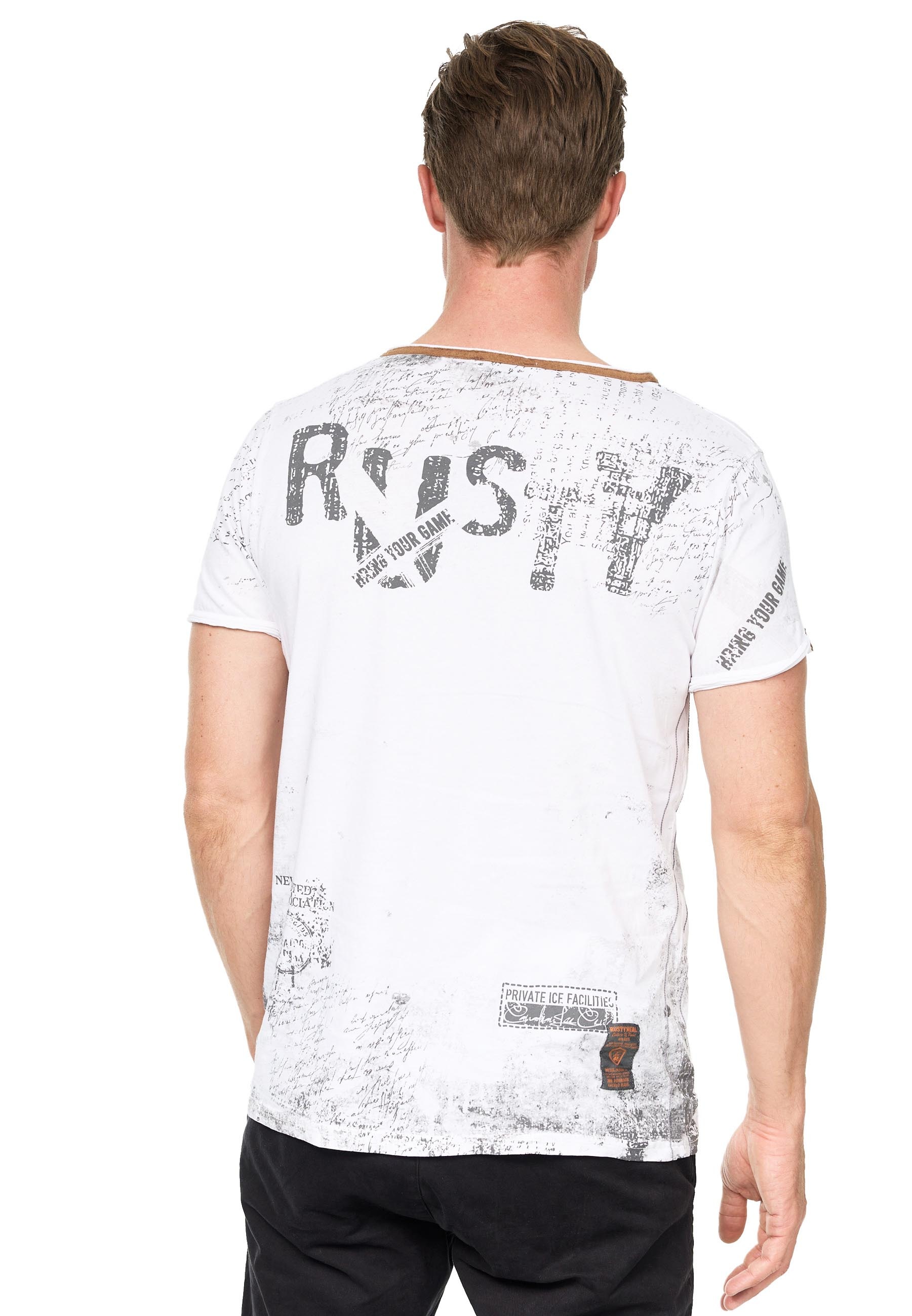 Rusty Neal T-Shirt, im Used-Look