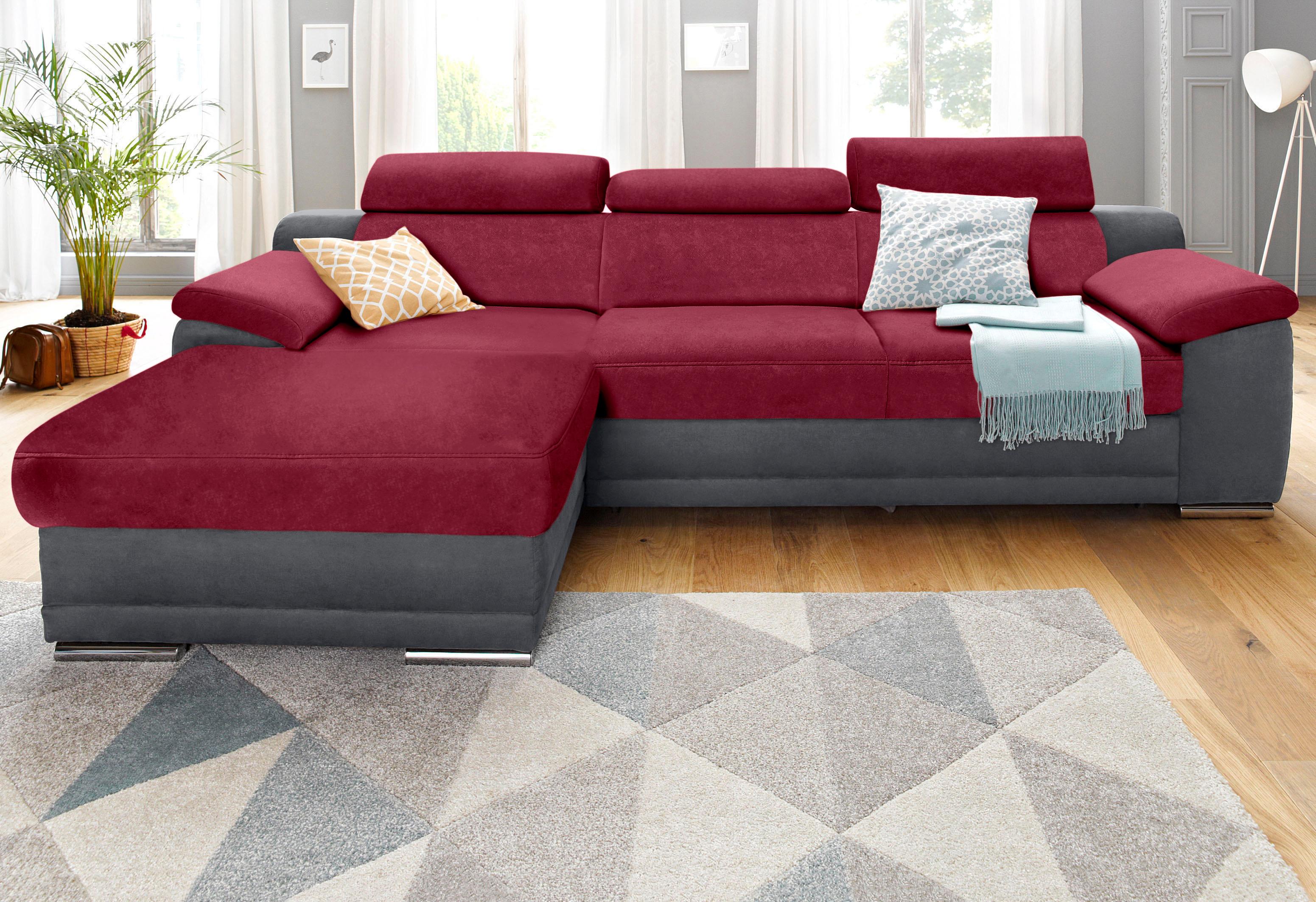 sit&more Ecksofa "Xenia L-Form" wahlweise mit Schlaffunktion