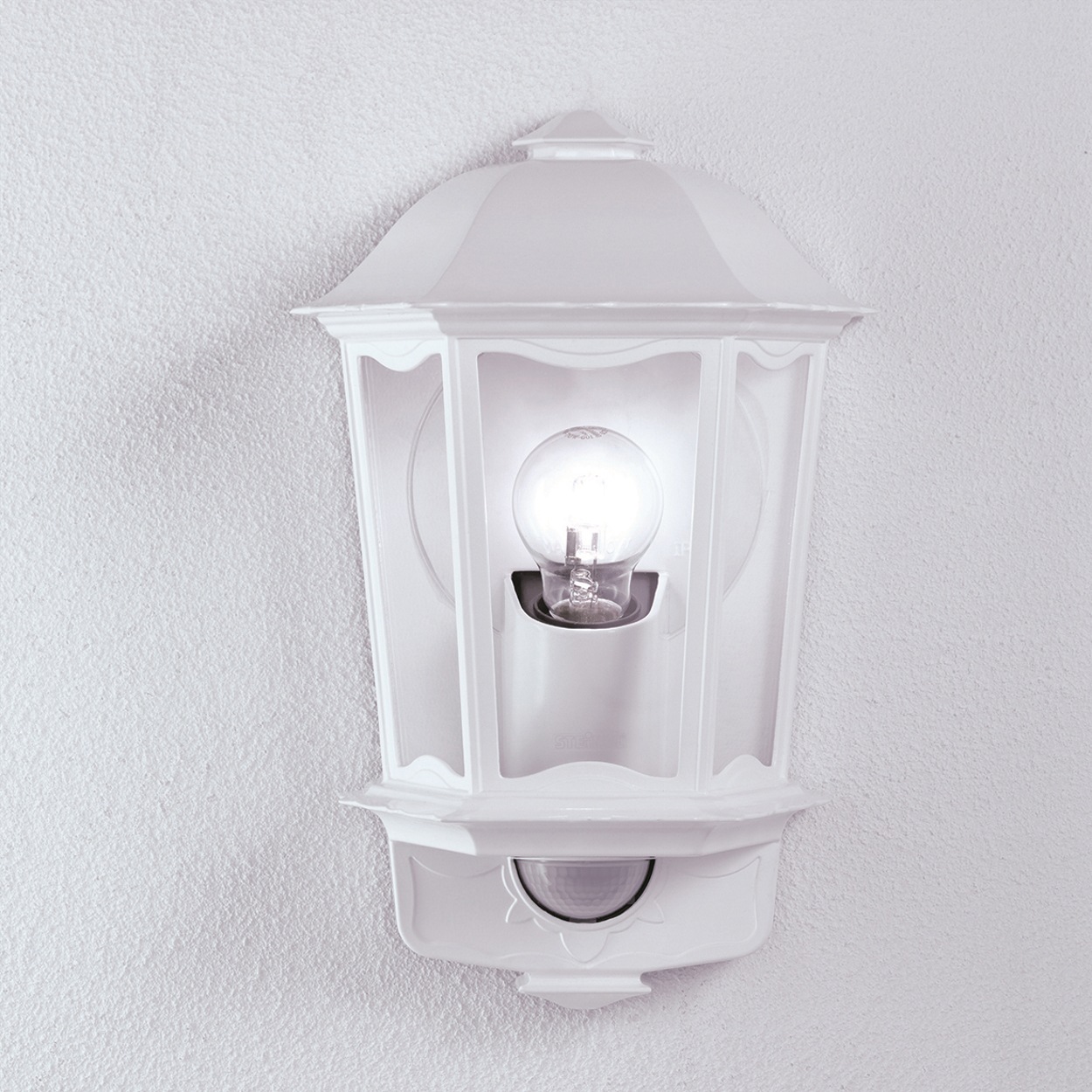 Steinel 644512 L 190 S Outdoor Wall Light Motion Detect 100W White