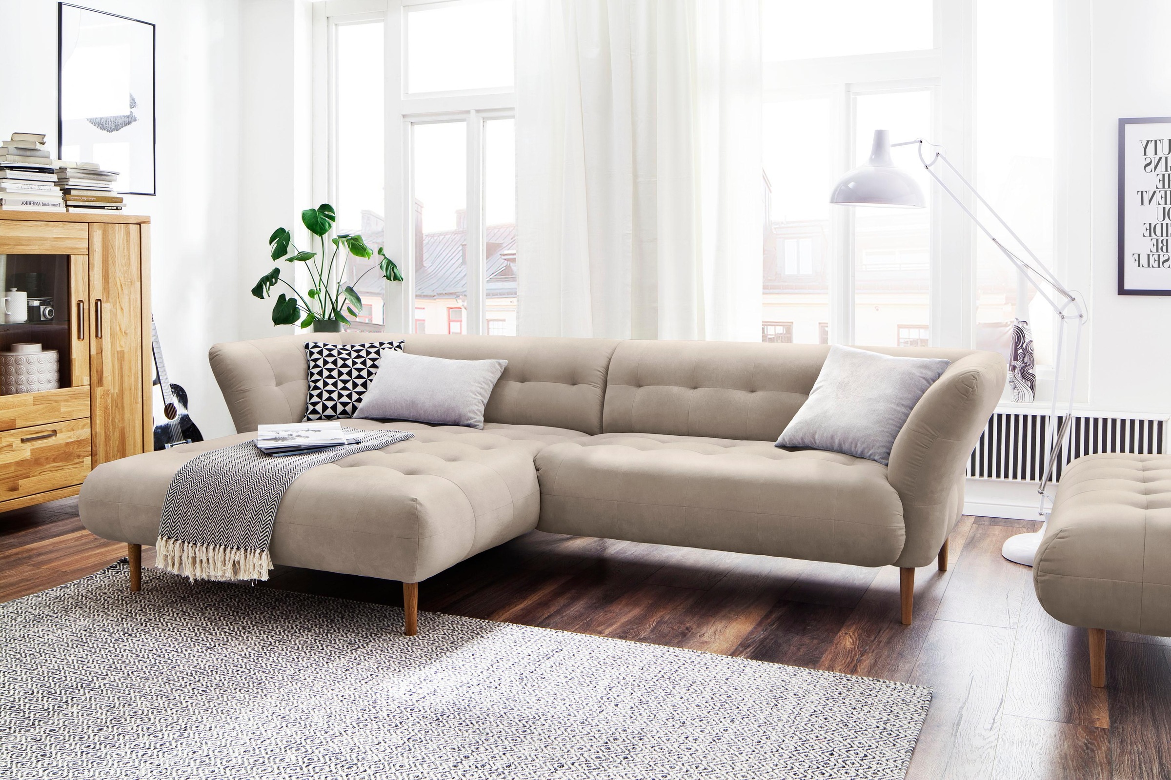 3C Candy Ecksofa skandinavisches Design mit