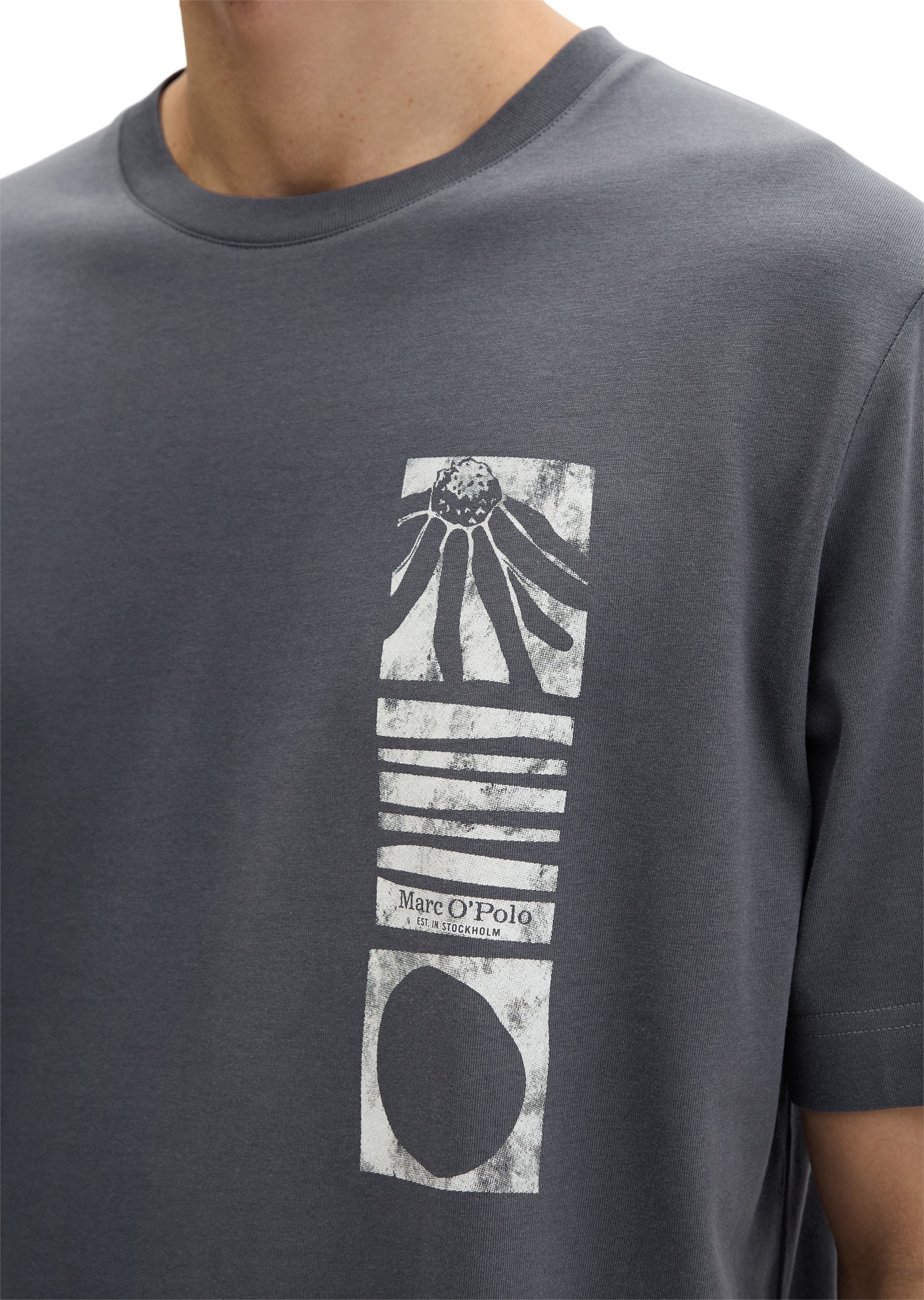 Marc O'Polo T-Shirt »aus reiner Bio-Baumwolle«