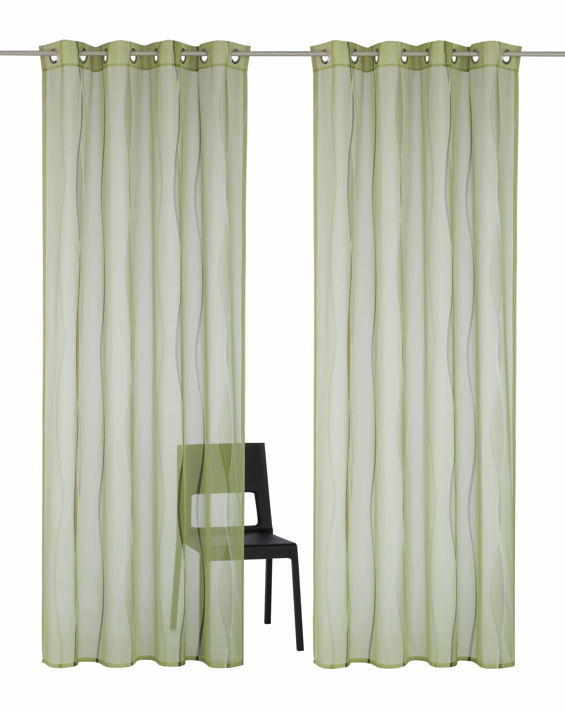 2er-Set, transparent, BAUR | my Gardine (2 Voile, home »Dimona«, St.), Polyester