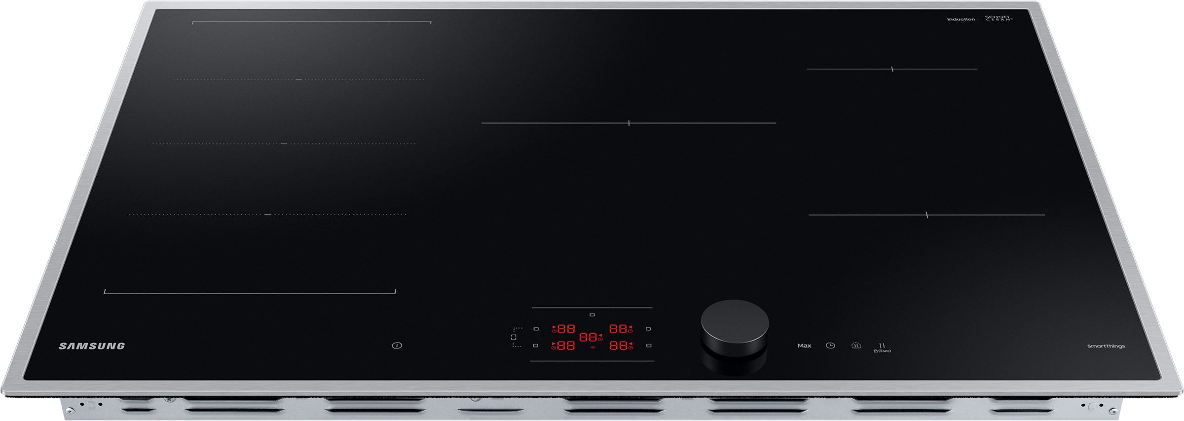 Samsung Flex-Induktions-Kochfeld »NZ85C6058HK/U1« Mehr Flexibilität und viel Platz deine Pfannen & Töpfe. Mit WiFi