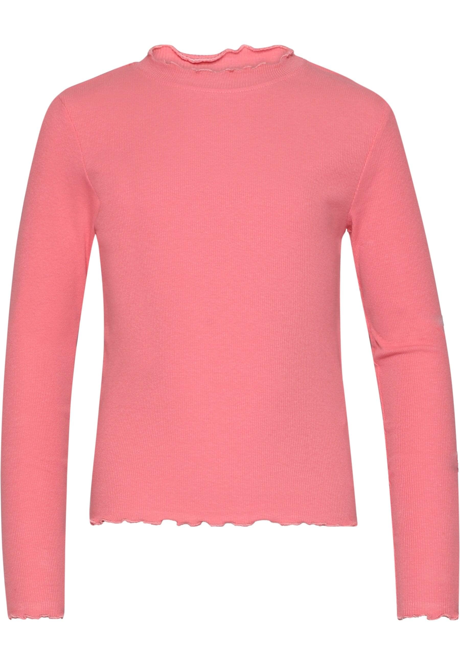 URBAN CLASSICS Longsleeve »Urban Classics Damen Girls Short Rib Pullover«