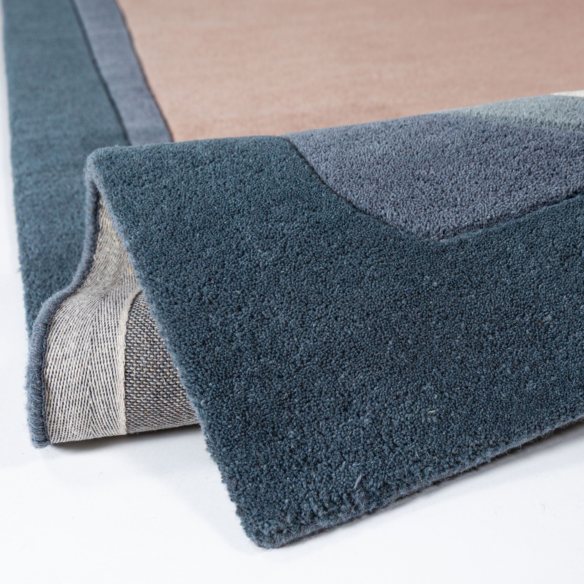 FLAIR RUGS Wollteppich »ELWIN« rechteckig 8 mm Höhe aus 100% Wolle, Abstraktes Design mit Kunstcharakter