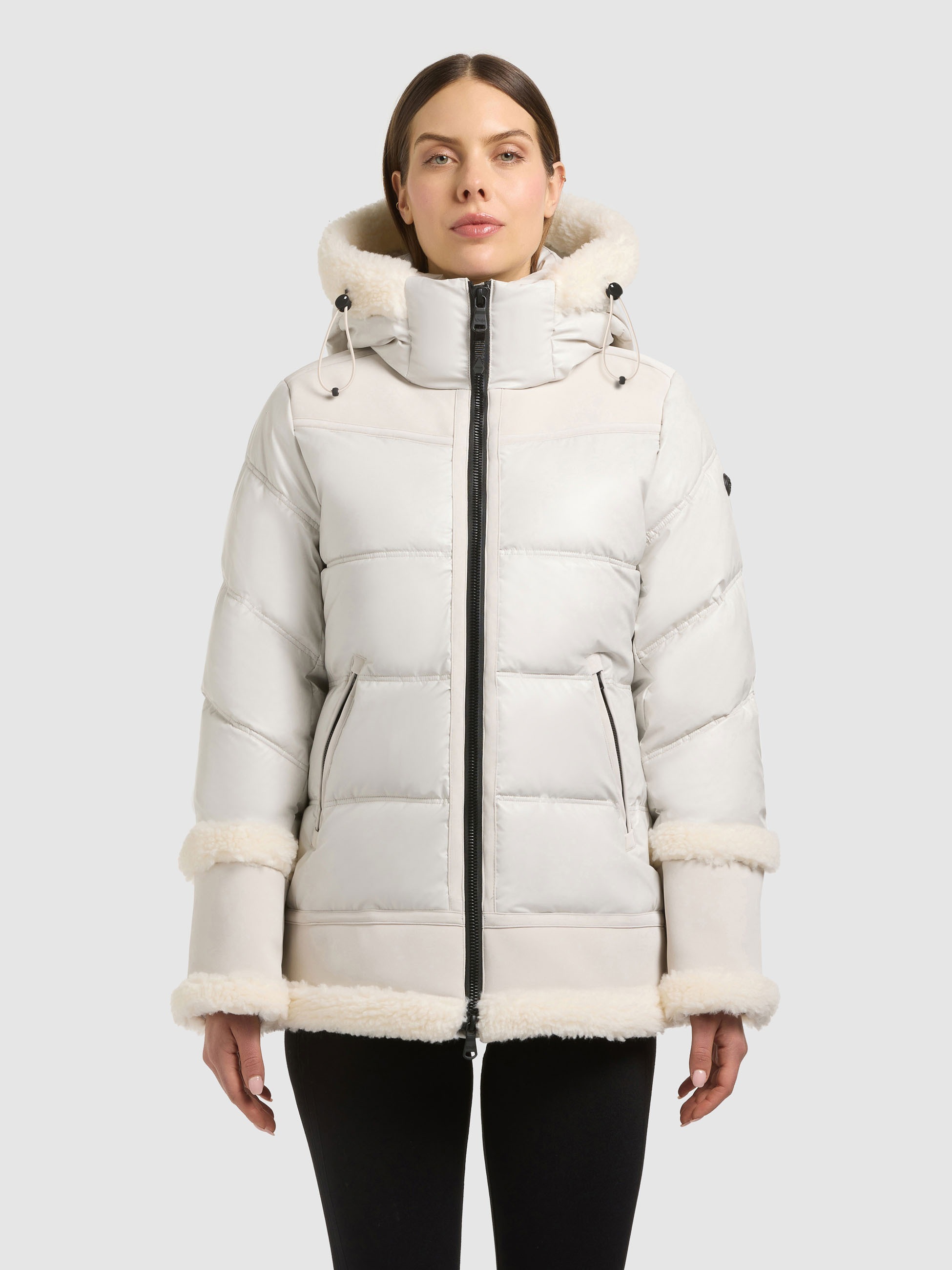 khujo Steppjacke »DOTTIE« mit Kapuze