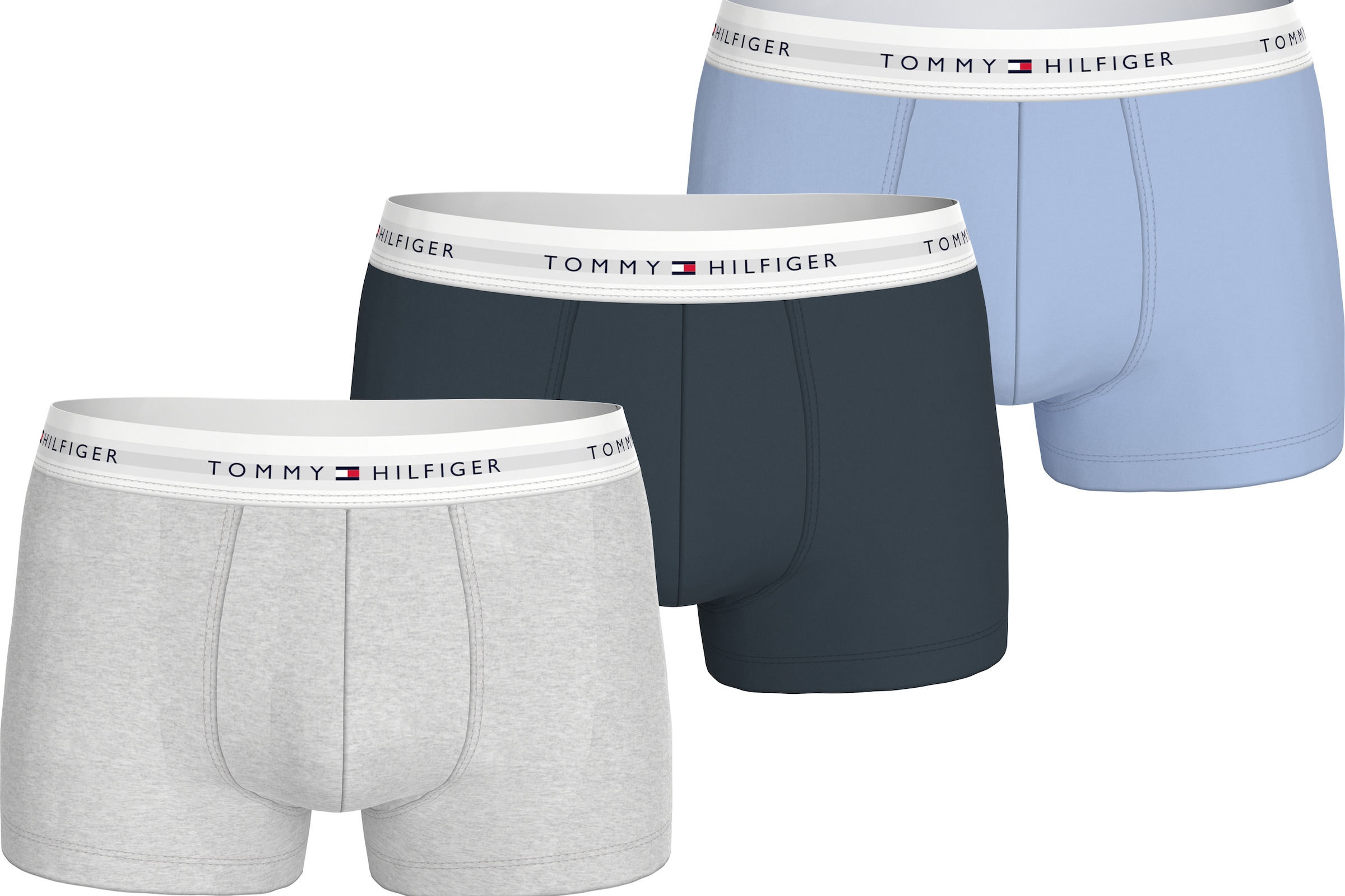 Tommy Hilfiger Underwear Boxer "TRUNK 3 PACK", (3 St.), mit Logoschriftzug günstig online kaufen