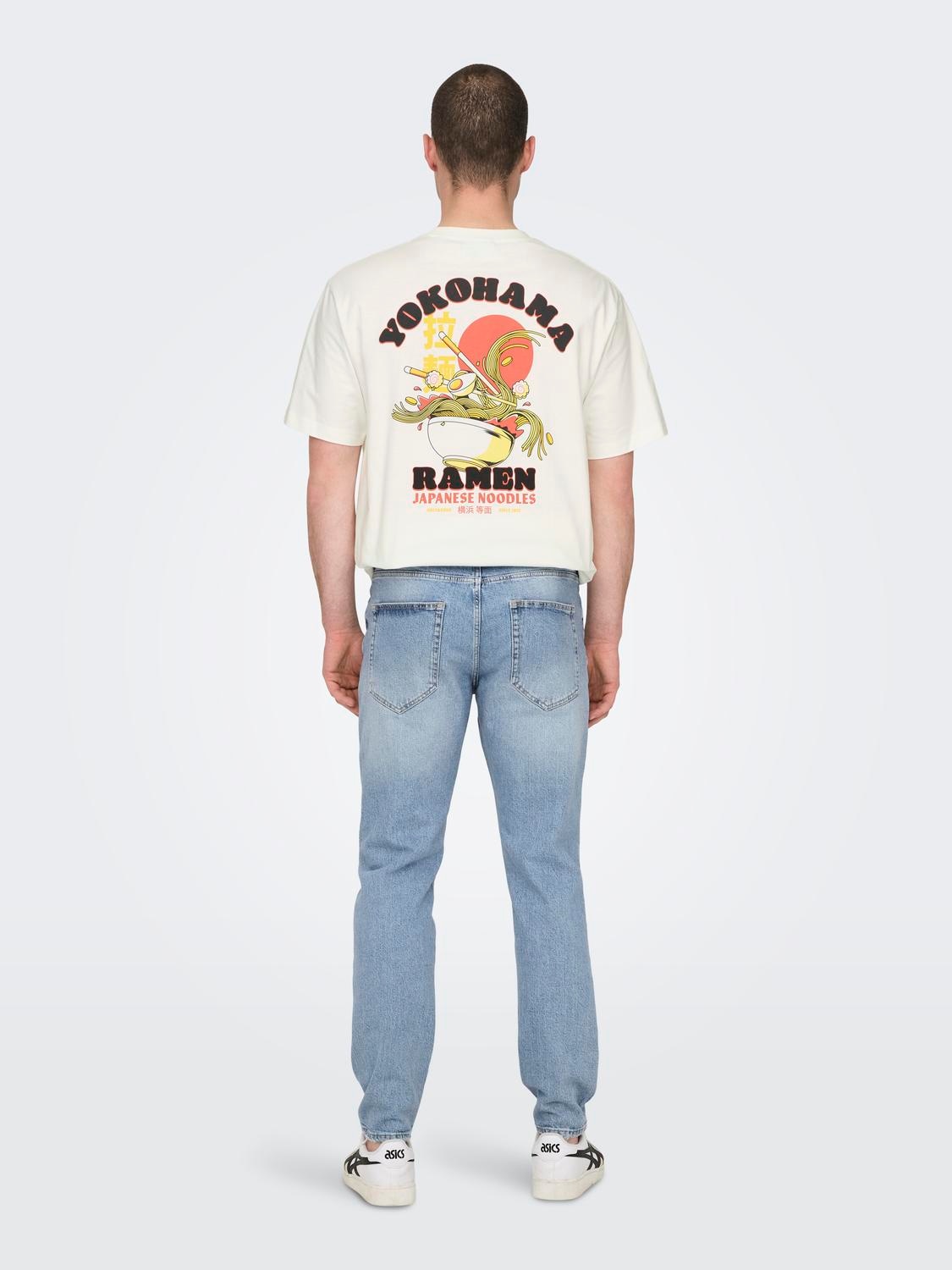ONLY & SONS Relax-fit-Jeans »ONSYOKE TAPERED WB 7850 DOT DNM NOOS«