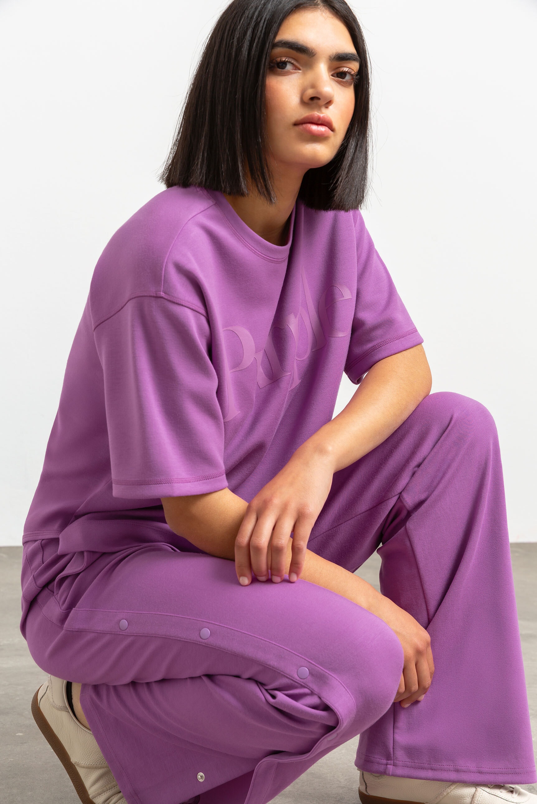 SENSES.THE LABEL Stoffhose mit Elastikbund & seitlichen Taschen günstig online kaufen