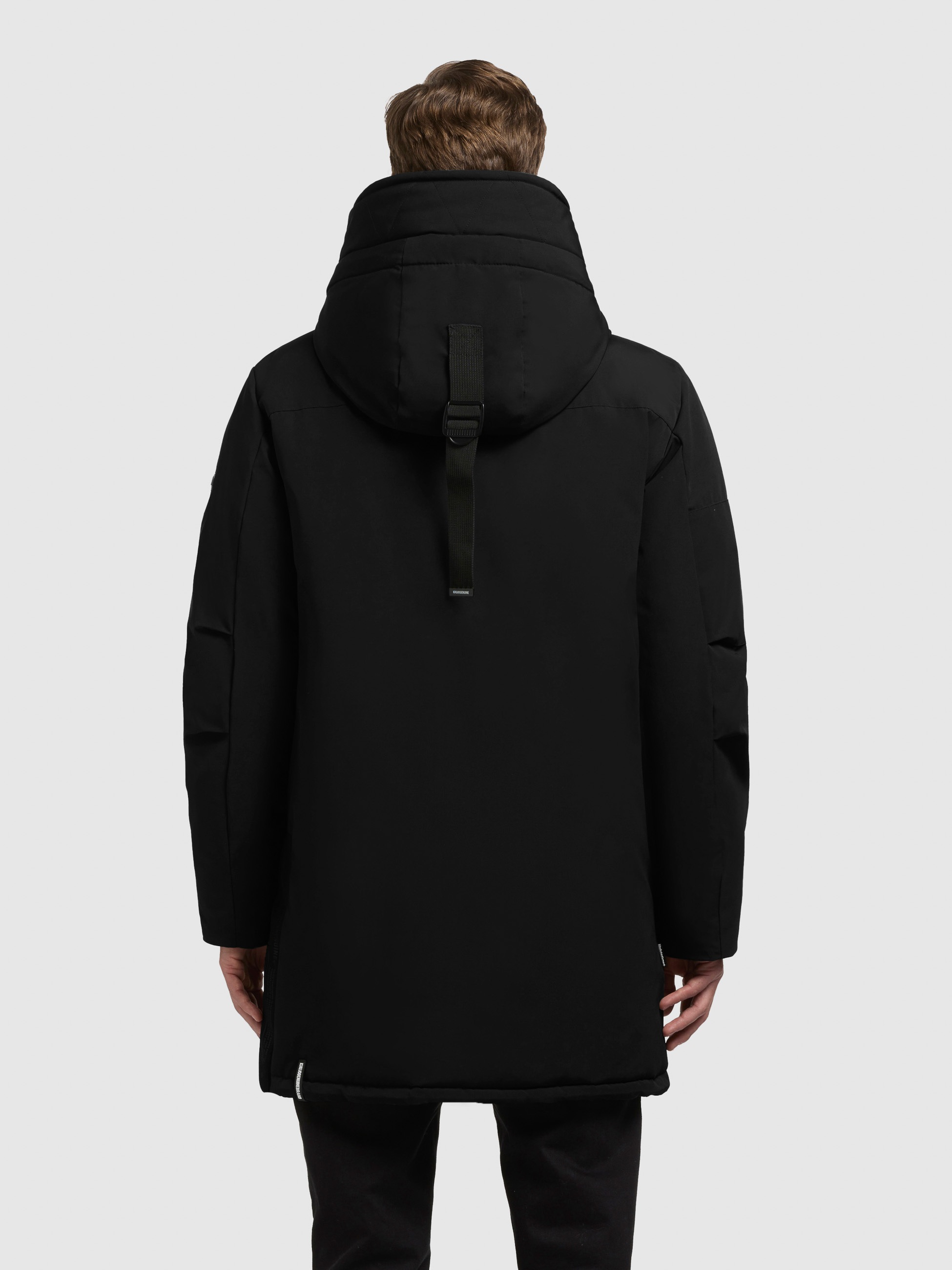 KHUJO DACHS Men Short Coat Black M 3