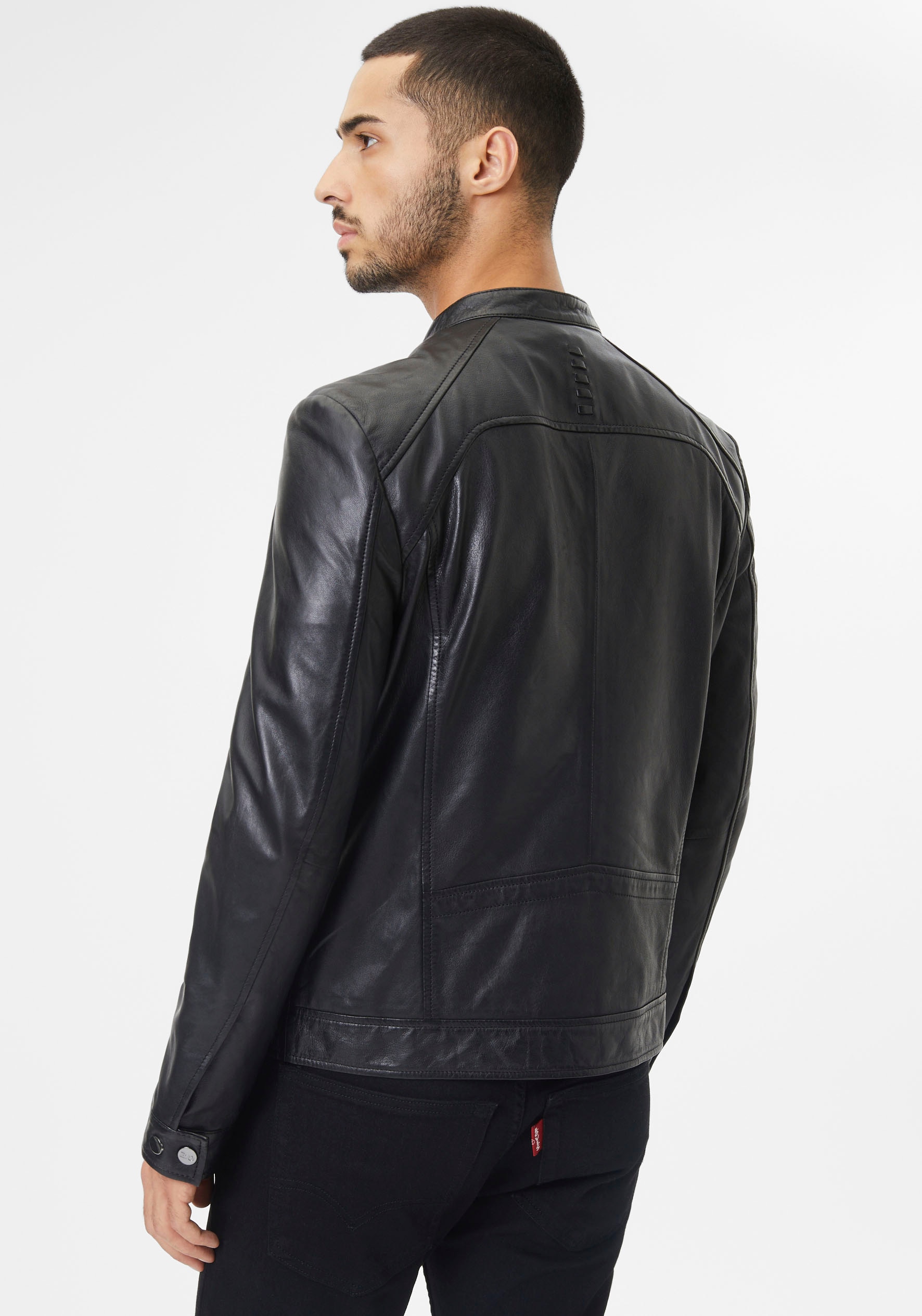 Mauritius Lederjacke »G2MIgnacy SF«, mit Reißverschlusstaschen
