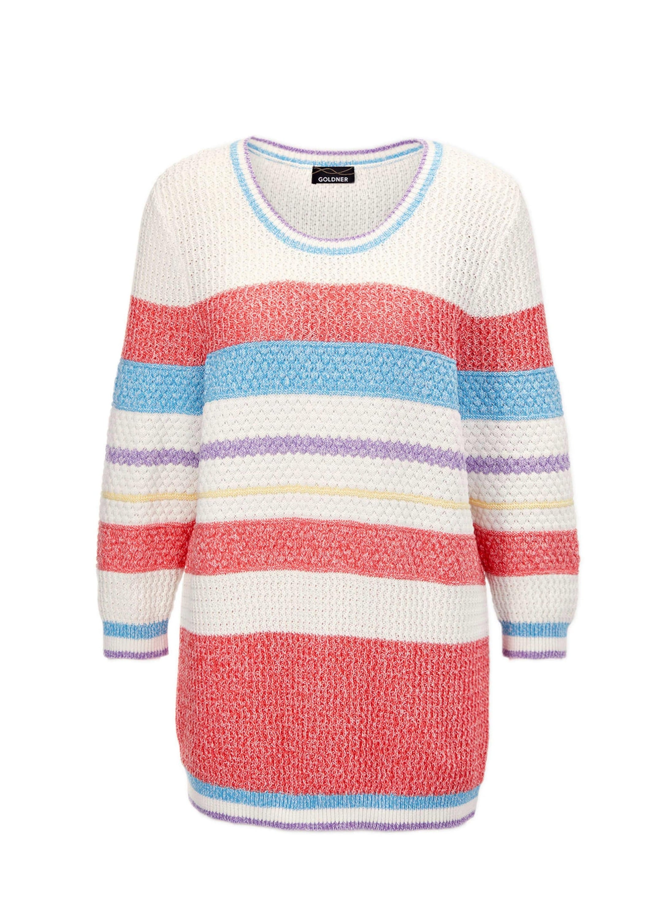GOLDNER Rundhalspullover "Kurzgröße Pullover in hochwertiger Qualität" spor günstig online kaufen