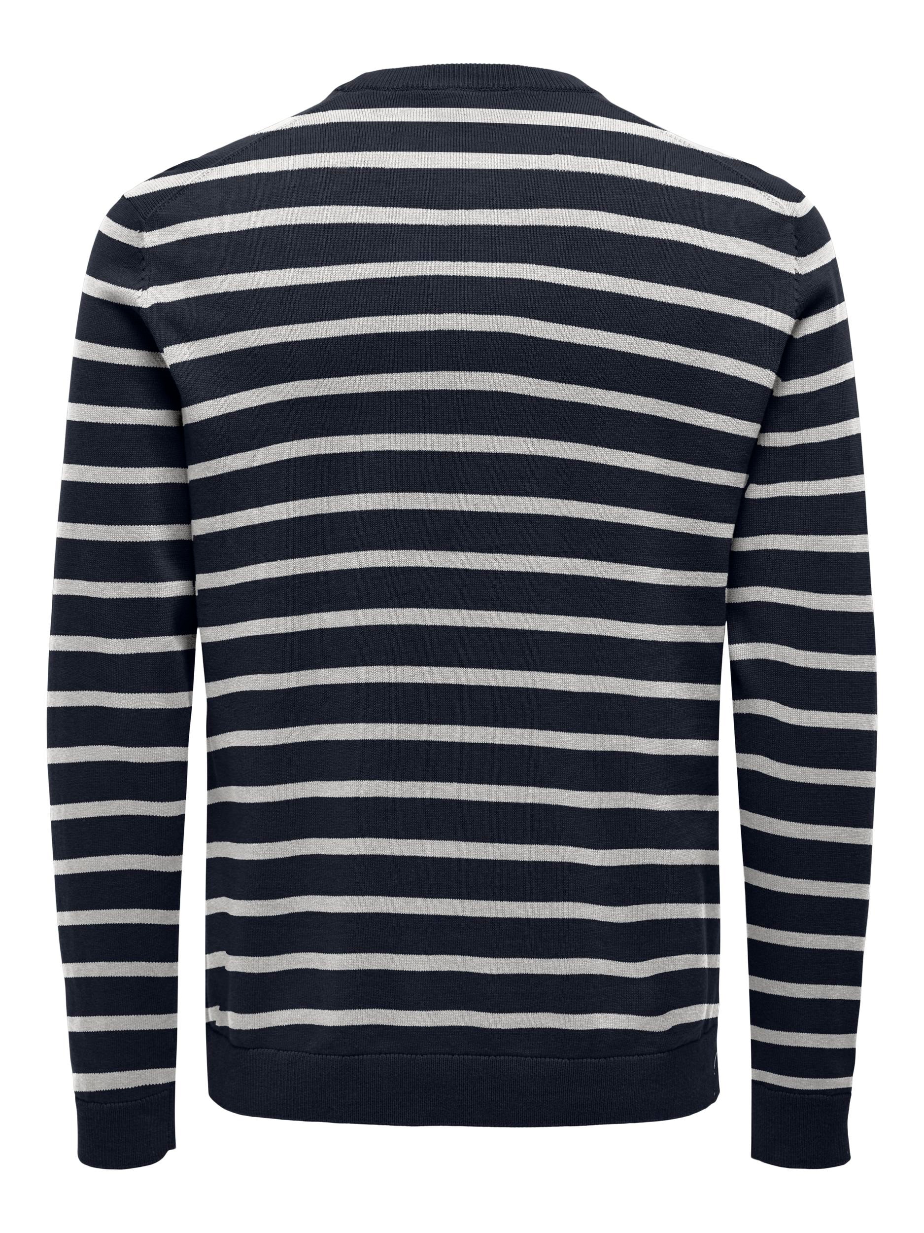 ONLY & SONS Rundhalspullover "ONSALEX 12 SOLID CREW NECK KNIT" günstig online kaufen