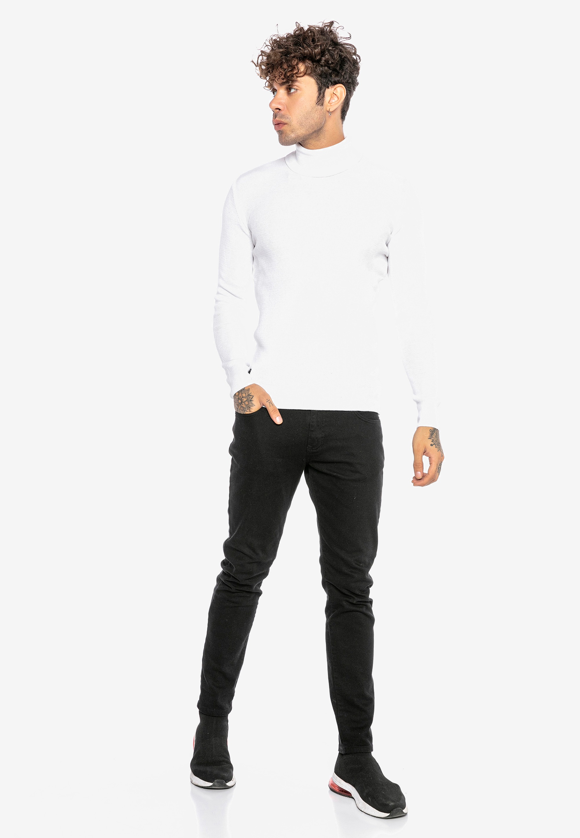 RedBridge T-Shirt »Round Rock«, mit Rollkragen-Ausschnitt