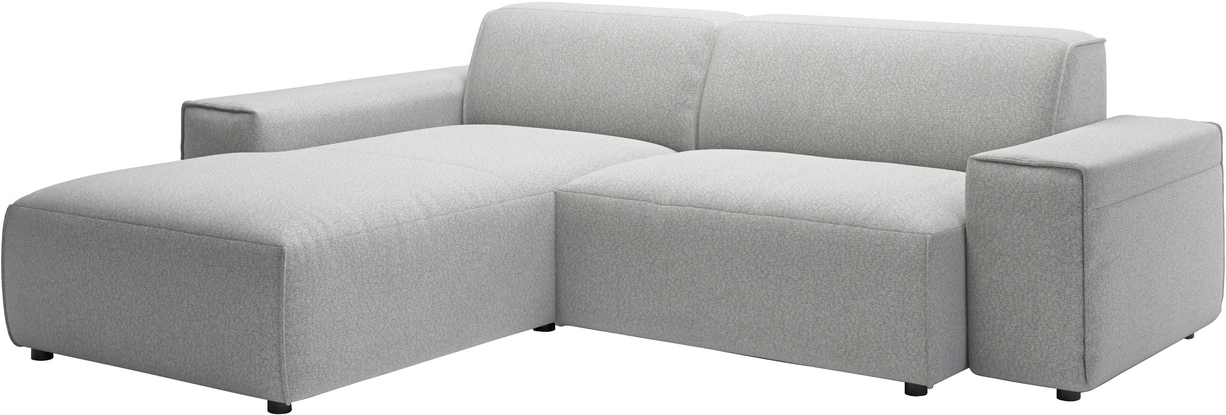 andas Ecksofa »Glimminge L-Form auch in Breitcord, Feincord + Easy care-Bezug,«, Breite 234, Zierkissen