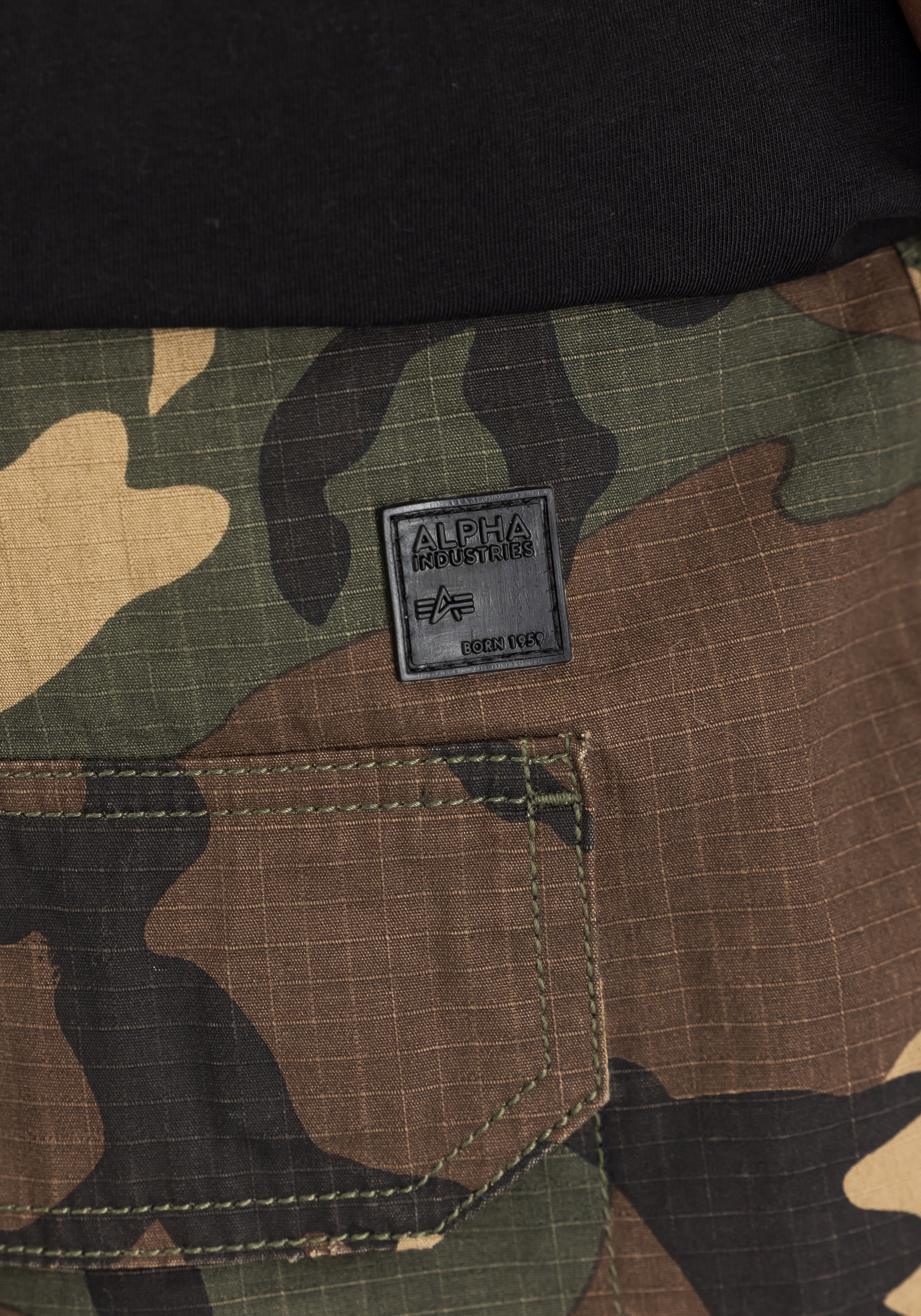 Alpha Industries Cargohose »Ripstop Patchwork Pant Camo«