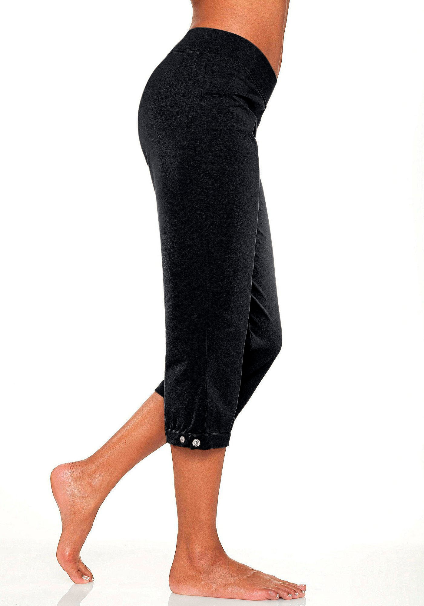 H.I.S Caprihose, mit verstellbarem Saum, Loungewear