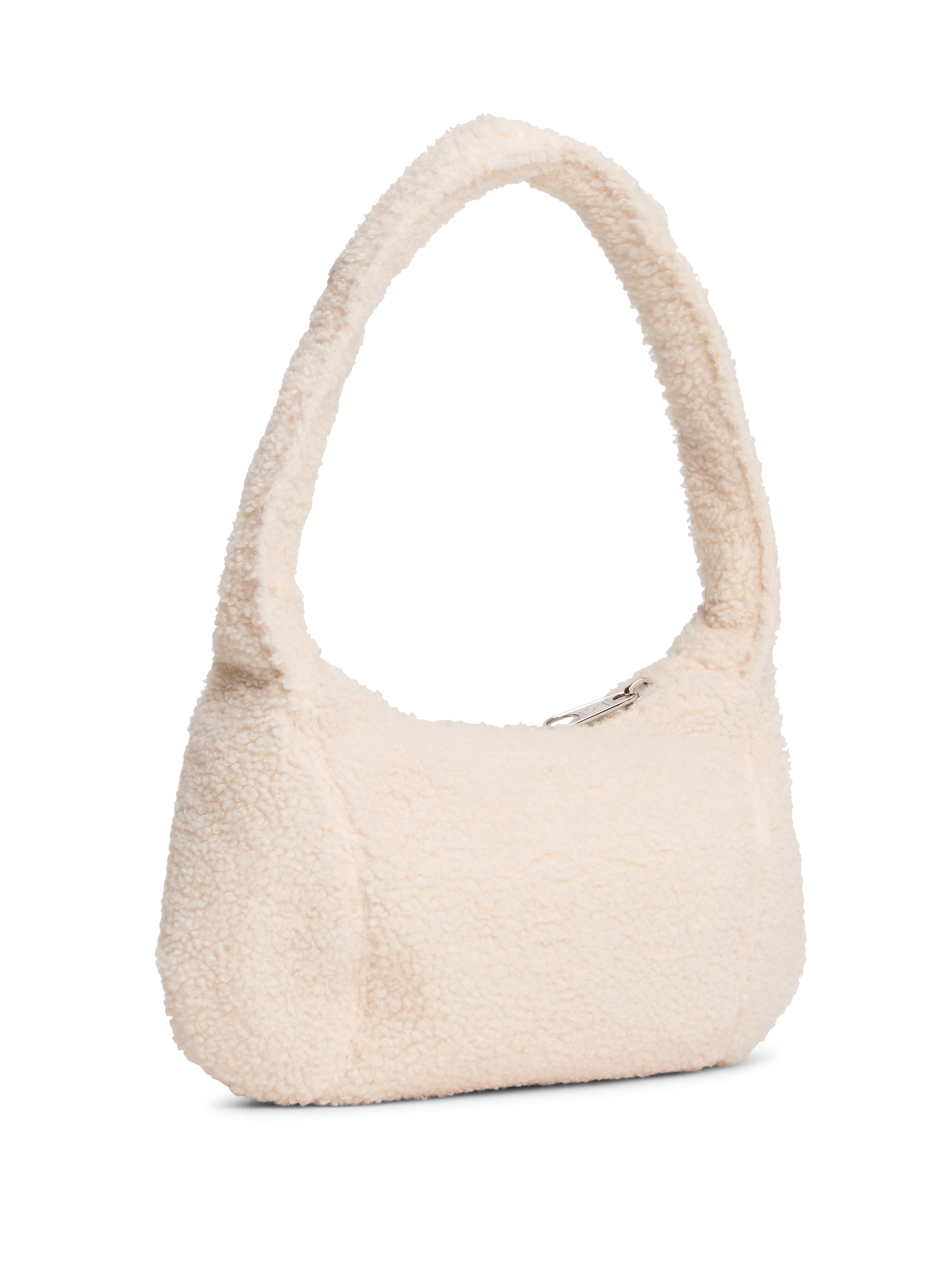 Tommy Jeans Schultertasche »TJW CASUAL SHERPA SHOULDER BAG« , Damen Tragetasche, Freizeittasche mit wattiertem Tragegriff