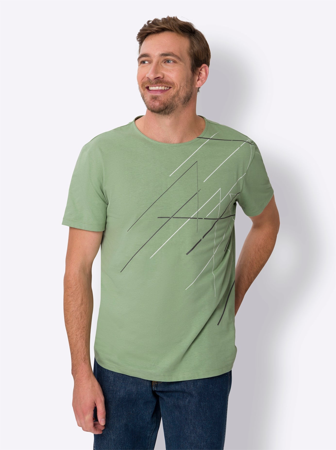 Classic Kurzarmshirt "Freizeitshirt" 1 Stk. tlg. günstig online kaufen