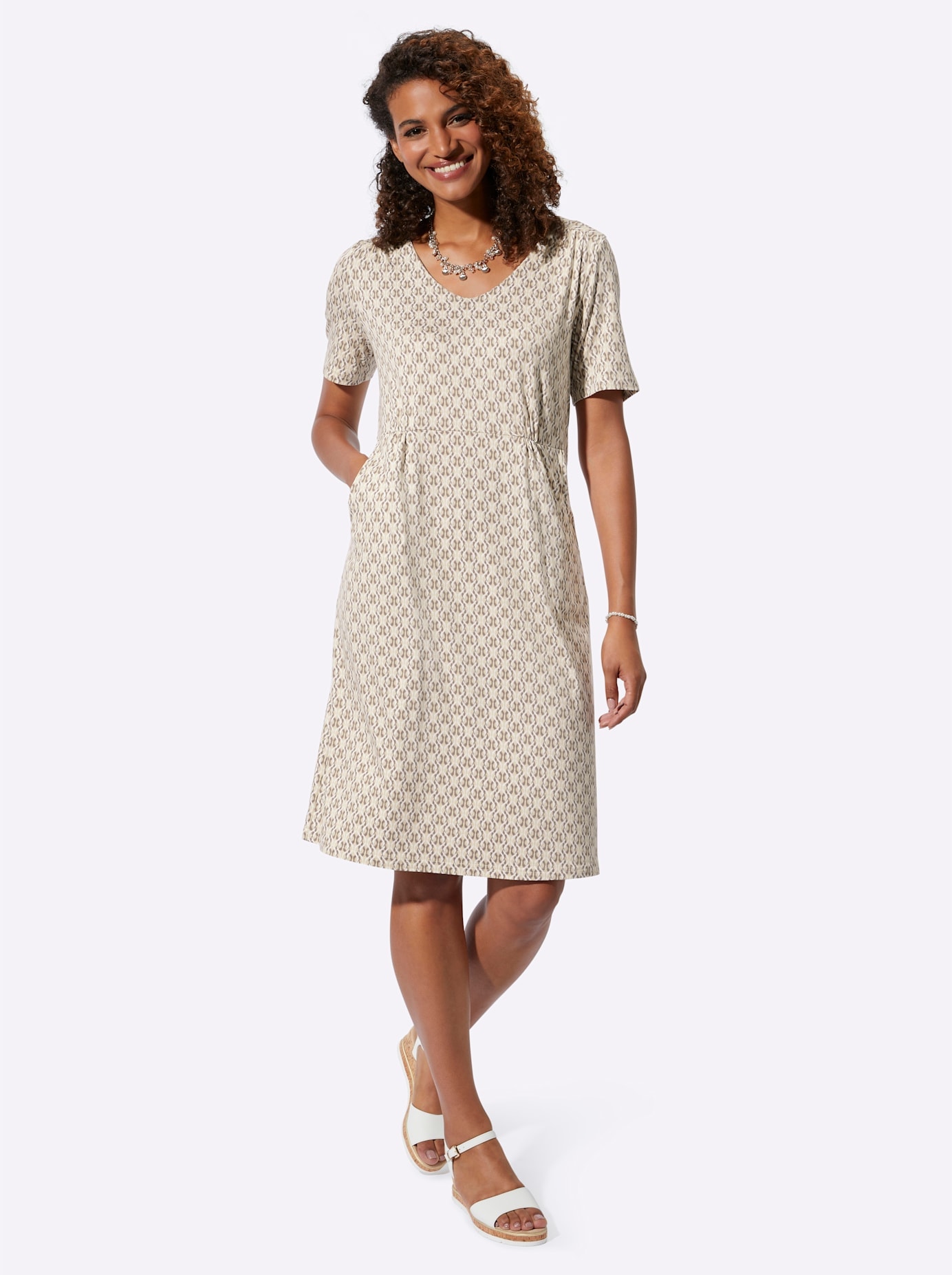 Inspirationen Jerseykleid »Jersey-Kleid«