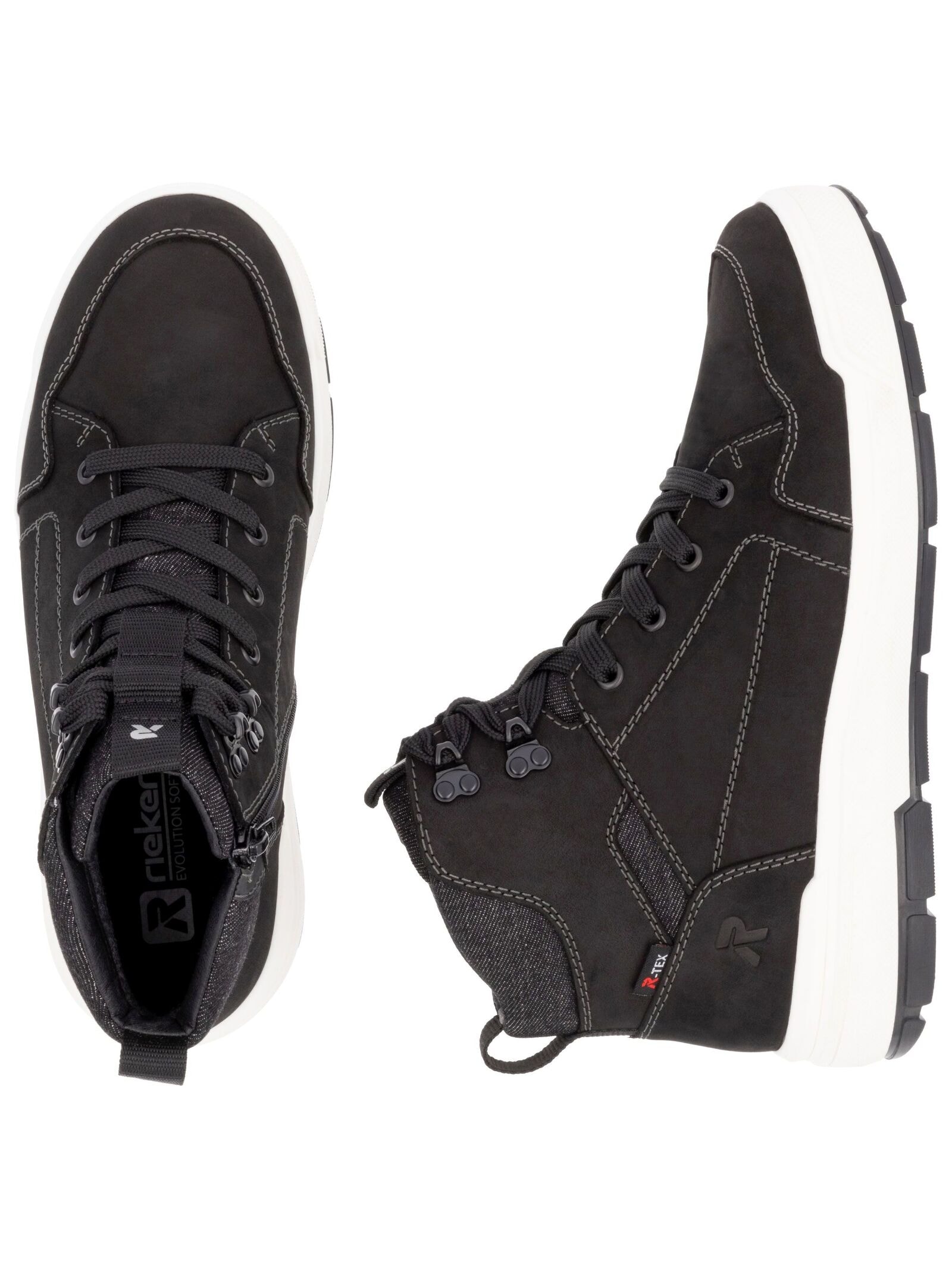 Rieker Schnürstiefelette »Rieker Stiefelette Leder«