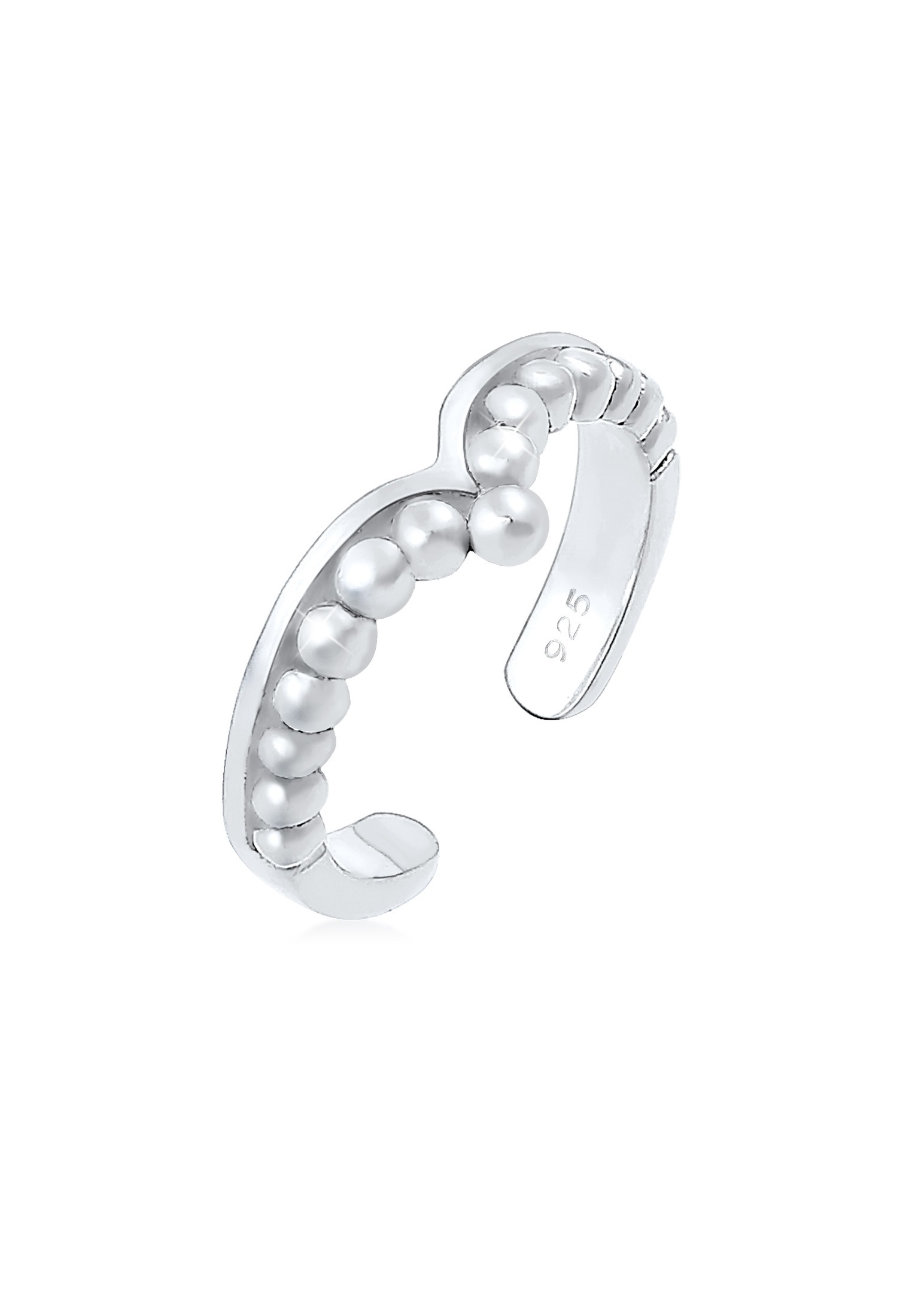 Elli Fingerring »Midi Dots Design 925 Sterling Silber«