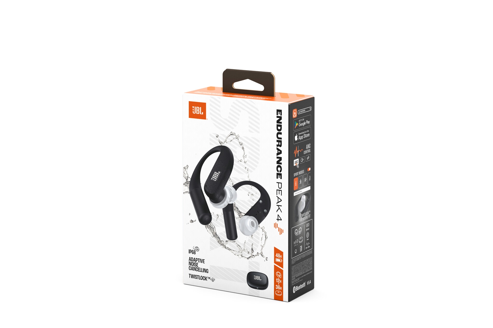 JBL Sport-Kopfhörer »Endurance PEAK 4« A2DP Bluetooth Active Noise Cancelling (ANC) | Freisprechfunktion | Multi-Point-Verbindung True Wireless Sport Earbuds