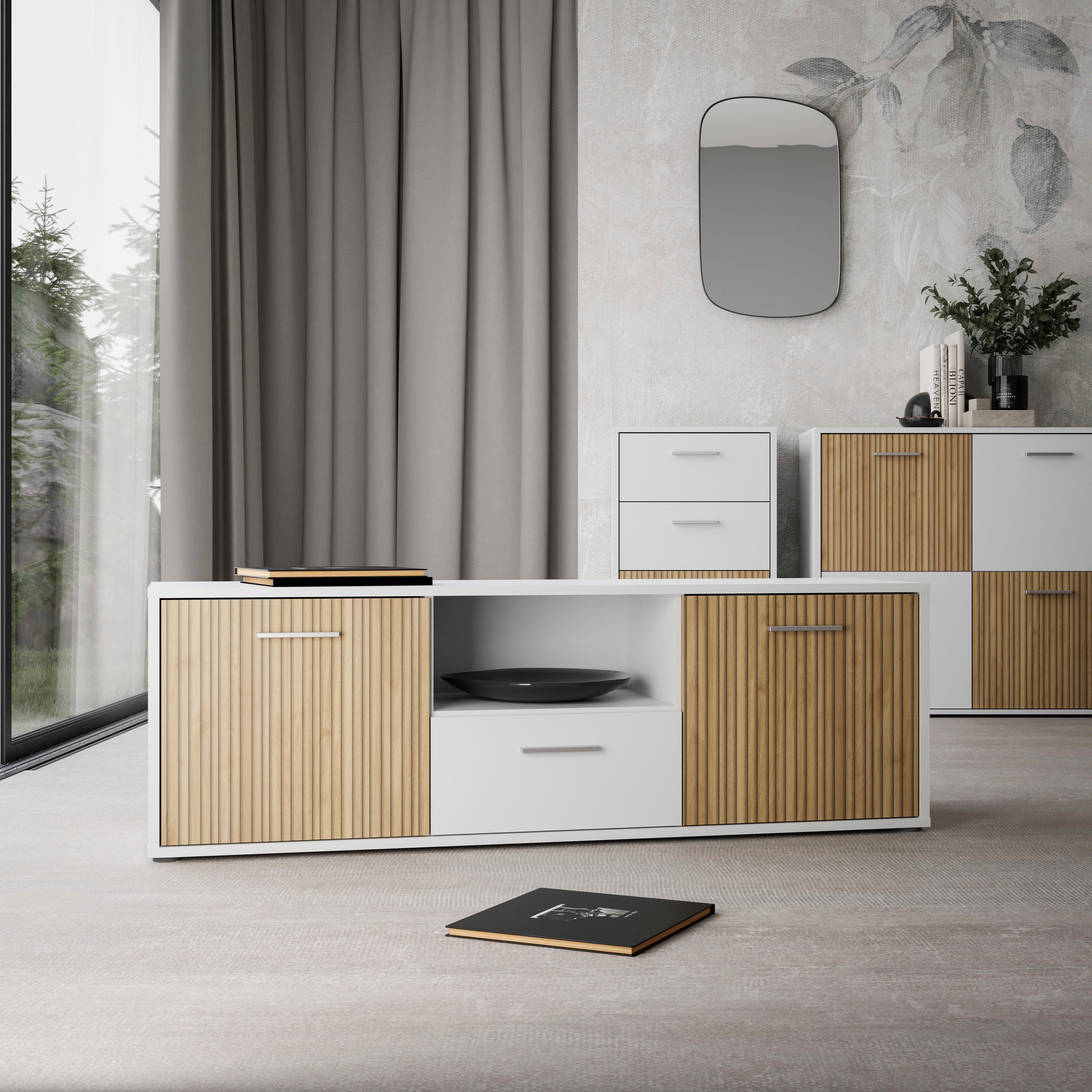 FORTE Lowboard "QuadroTV-Board, TV-Schrank" günstig online kaufen