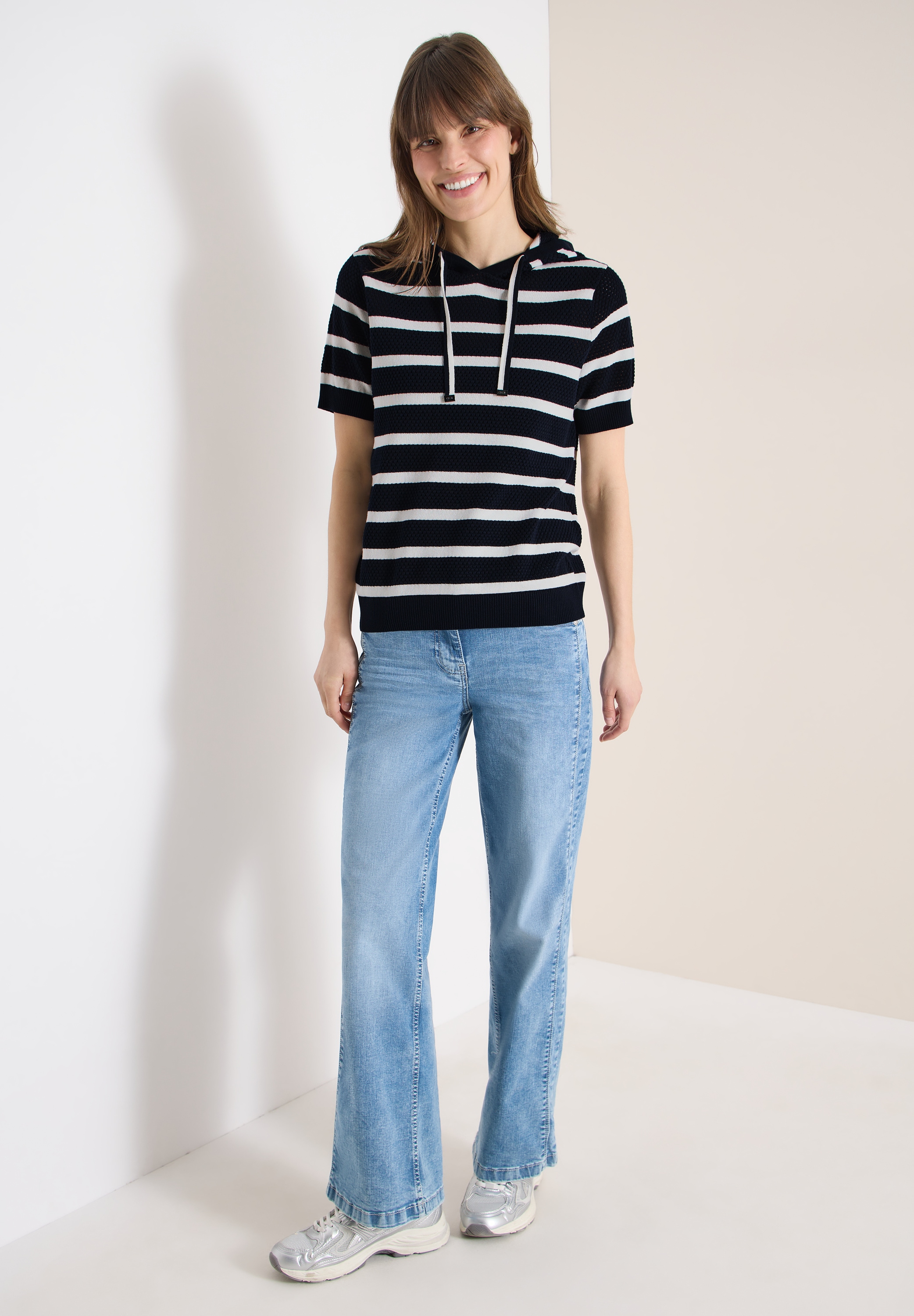 Cecil Kapuzenpullover aus reiner Baumwolle