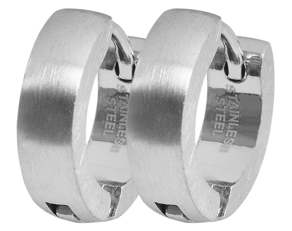 Adelia´s Klappcreolen »Damen Ohrringe – Klappcreole aus Edelstahl« Ideal als Geschenk für besondere Anlässe