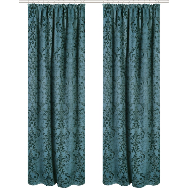 DELAVITA Vorhang »Ornamente«, (1 St.), gewebt, blickdicht, verschiedene  Größen bestellen | BAUR