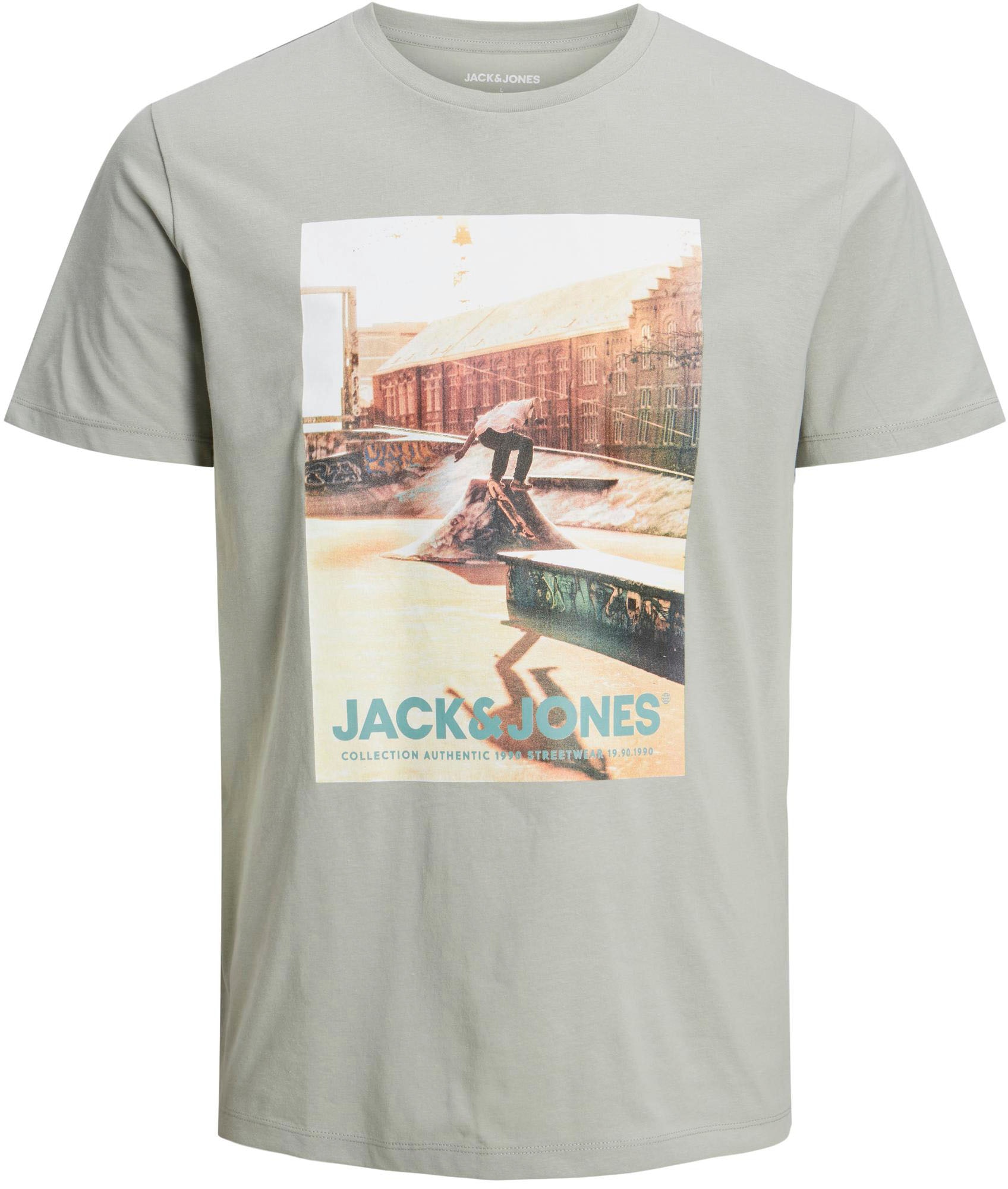 Jack & Jones Rundhalsshirt "JJGEM TEE SS CREW NECK" günstig online kaufen